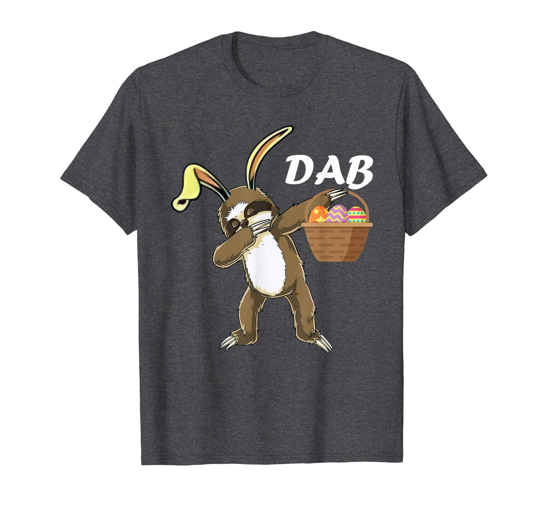 sloth dabbing easter egg shirt