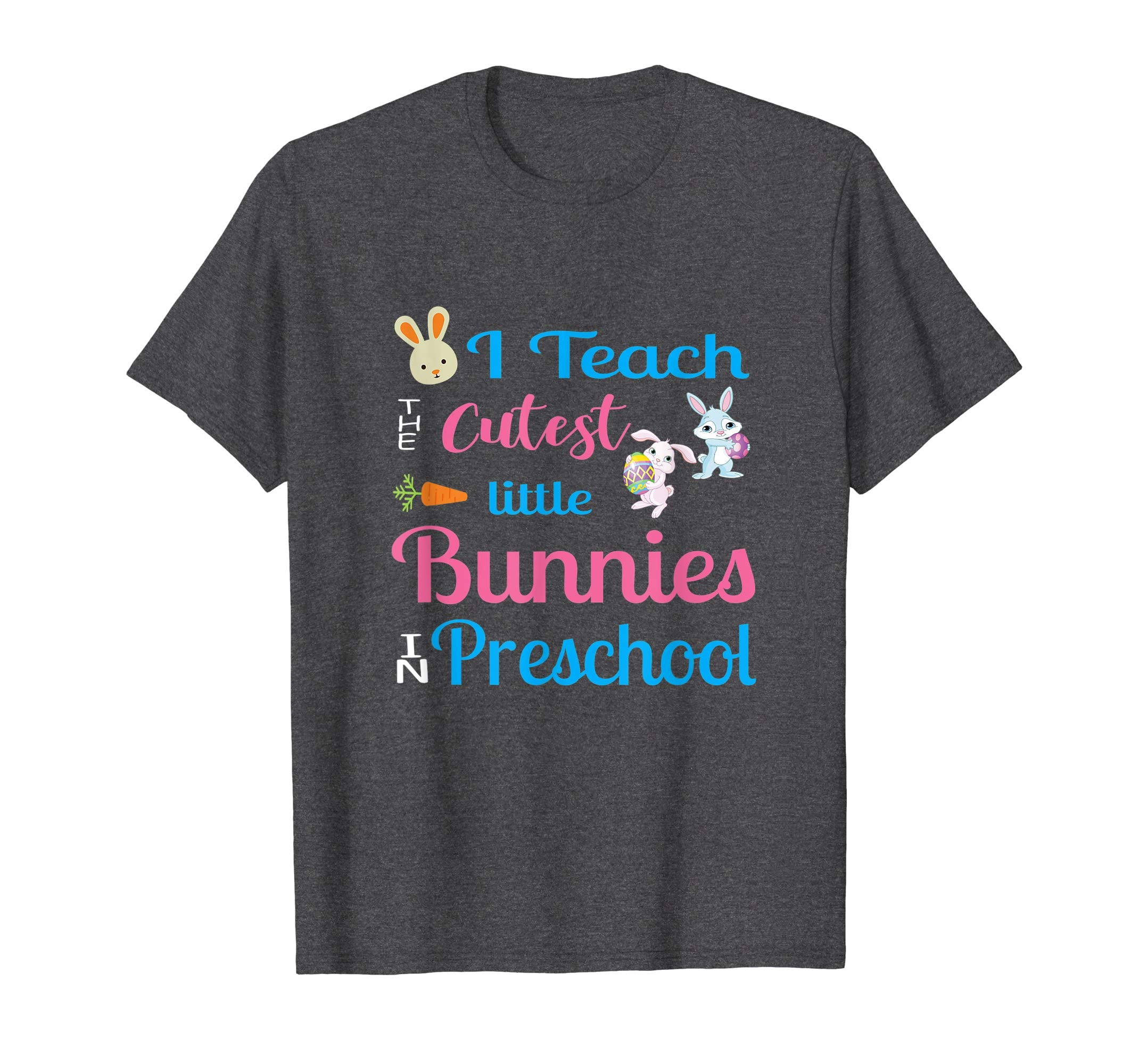 Teacher preschool bunny Easter tshirt gifts