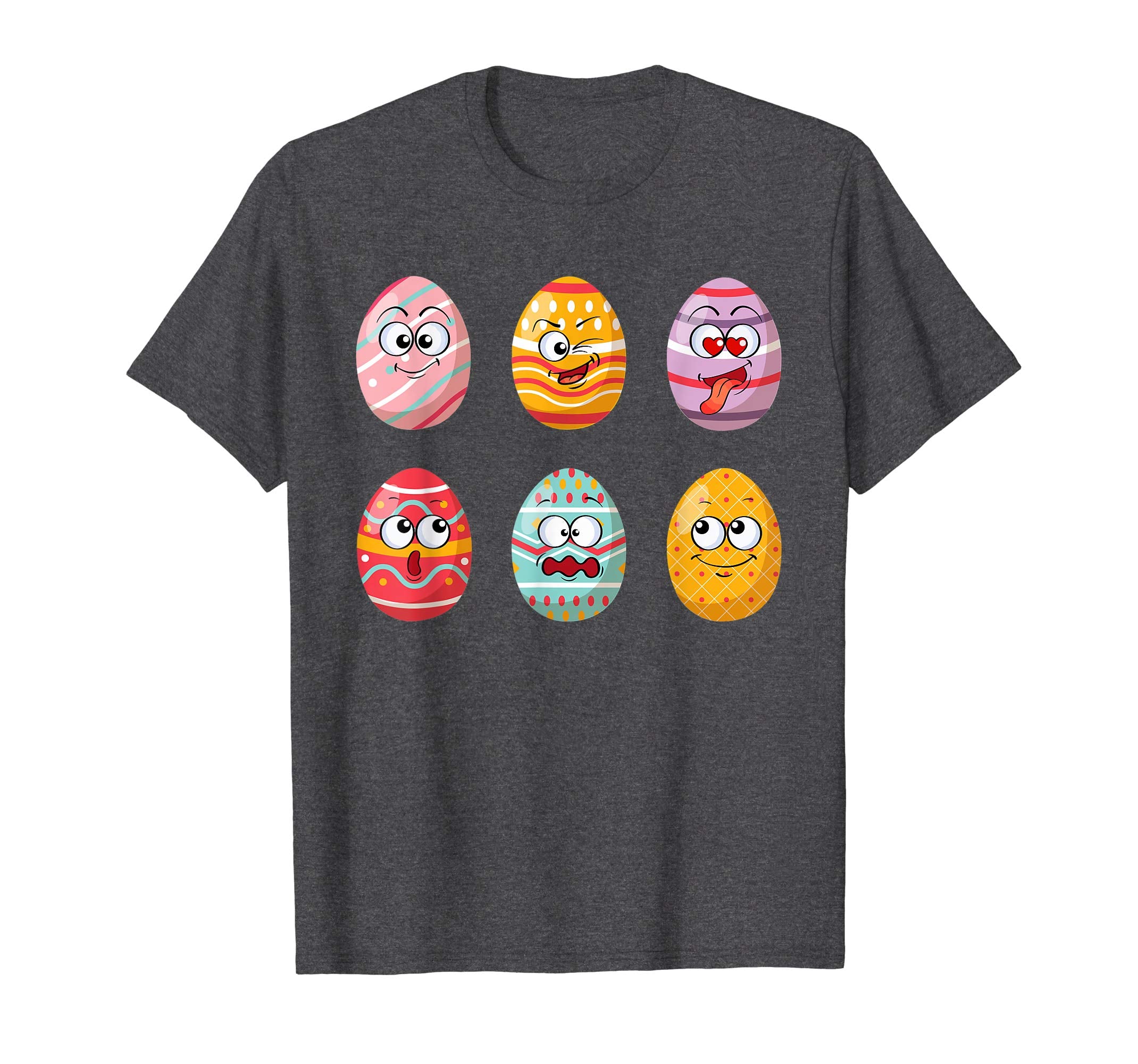 Funny Easter Egg Emoticons Emoji Easter Gift T-Shirt