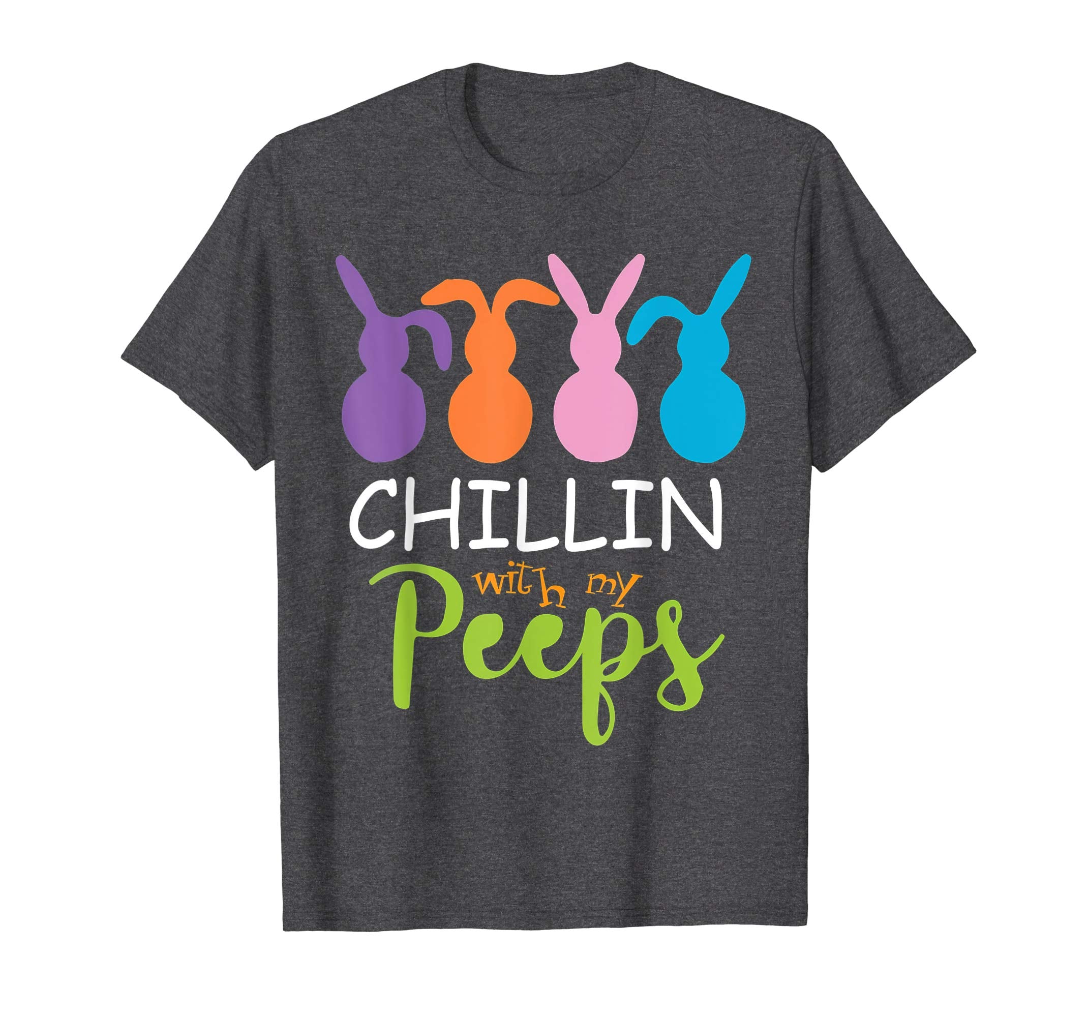 Chillin' With My Peeps Easter Bunny T-Shirt