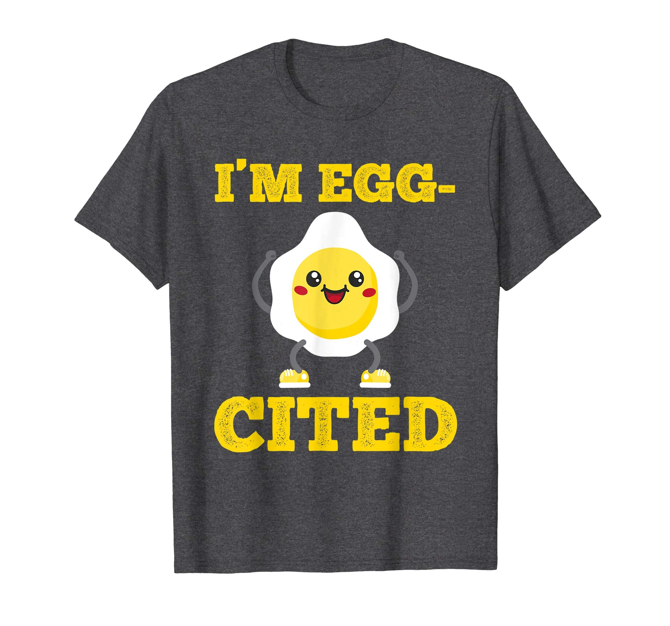 I'm Egg-Cited Shirt I Funny Easter Egg Lover Pun