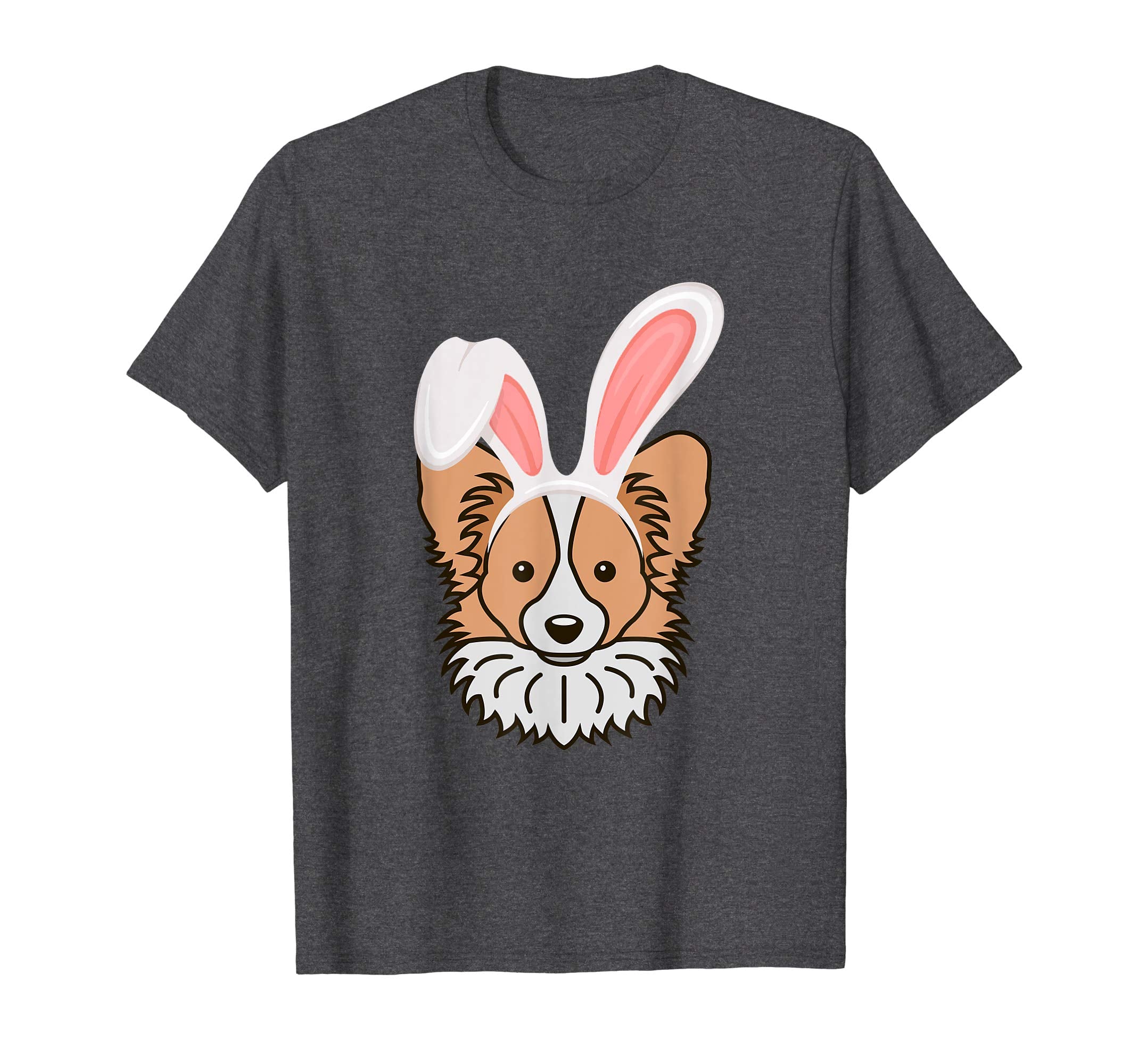 Papillon Dressed As Easter Bunny With Rabbit Ears T-Shirt