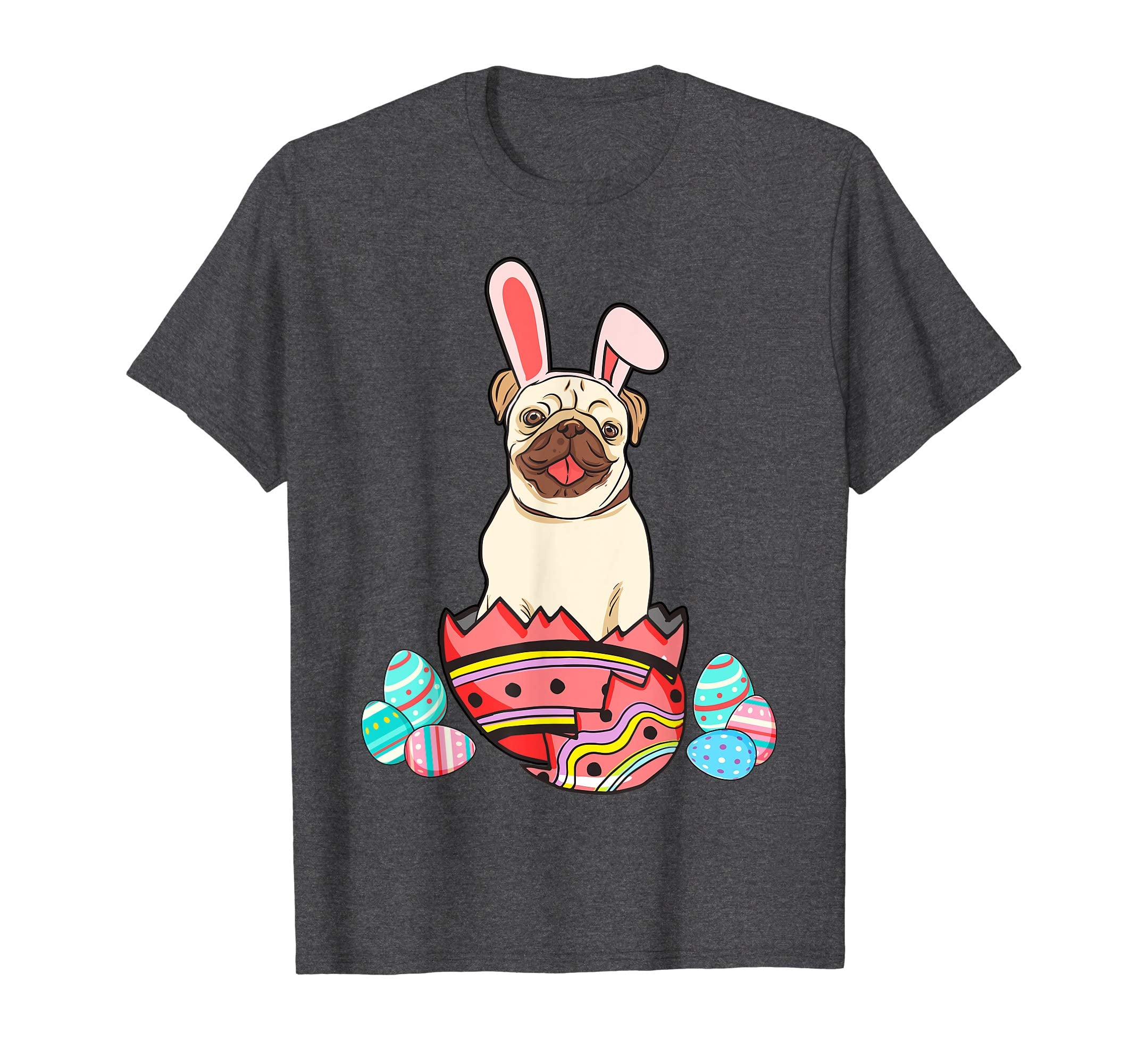 Pugs Bunny Funny Easter Pug Shirt, Men, Women, Kids Funny