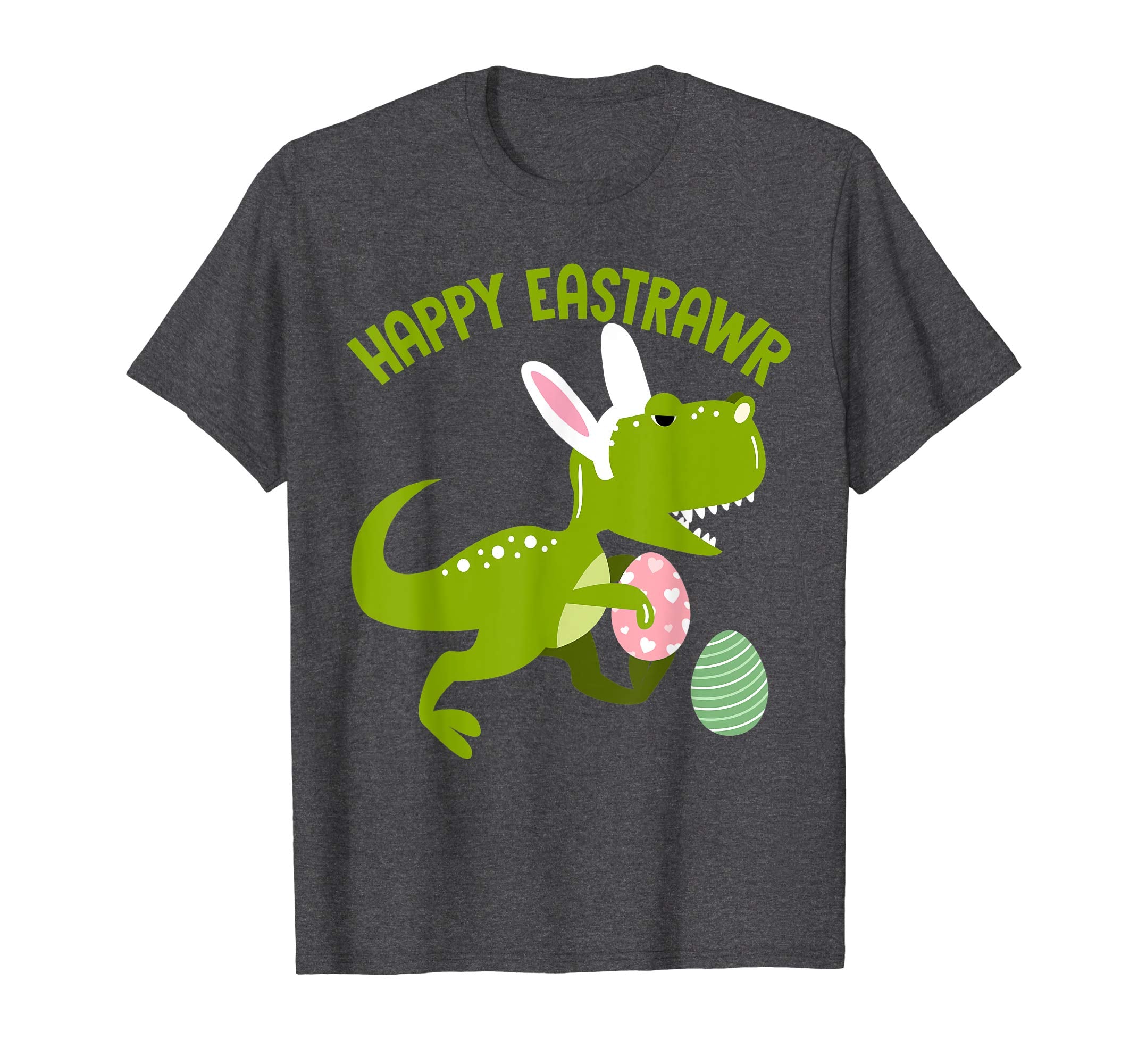 Happy Eastrawr Funny Easter Bunny T-Rex Dinosaur Pun T-Shirt