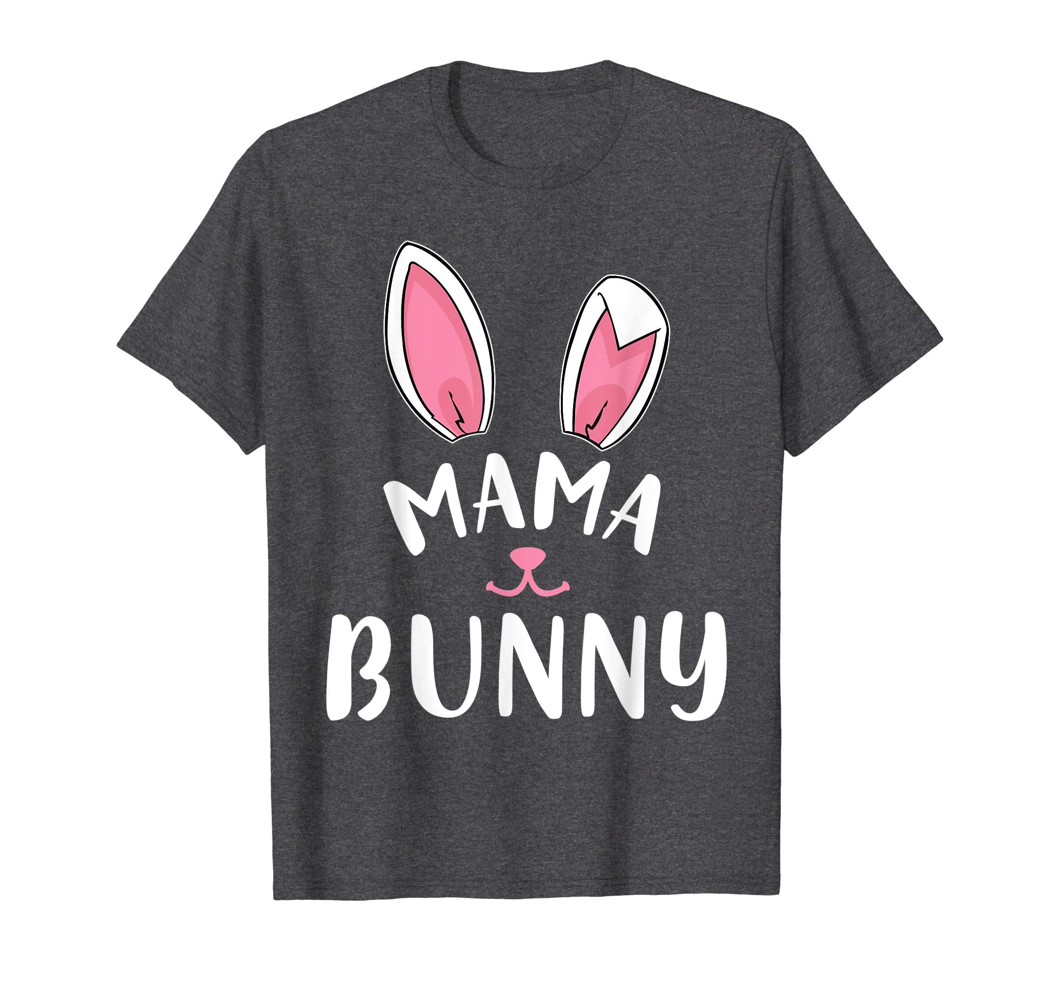 Cute Bunny Rabbit Emotion Face Happy Easter Shirt Mama Bunny