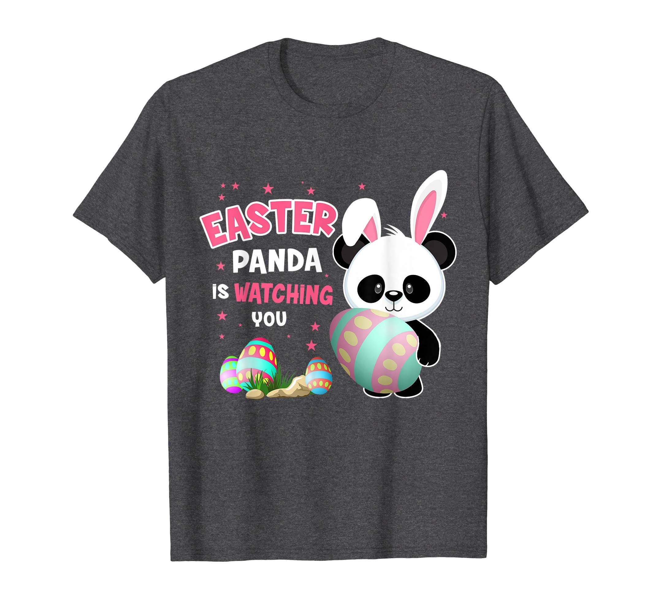 Easter Panda Is Watching You T Shirt For Kids Women Men