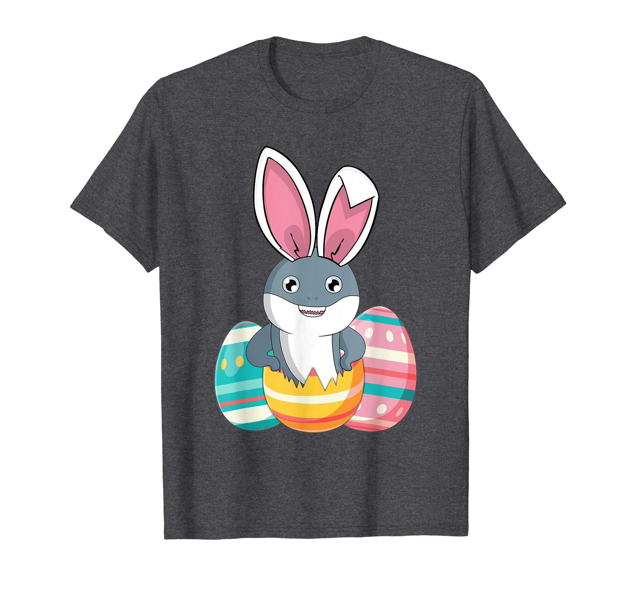 Easter For Kids Boys Girls Shark Easter Eggs T Shirts