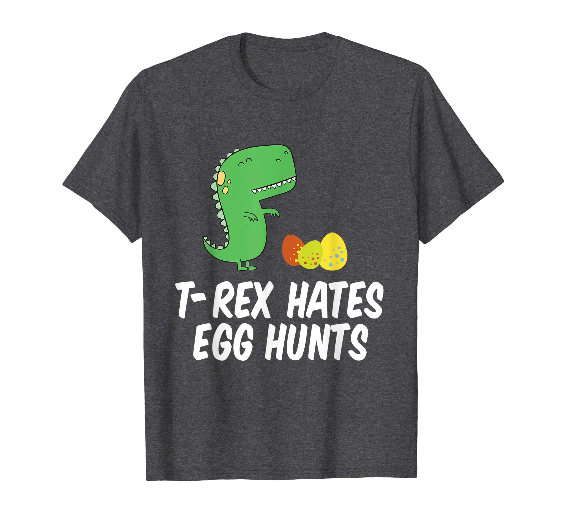 T-Rex Hates Egg Hunts Funny Easter Dinasour Gift Shirt