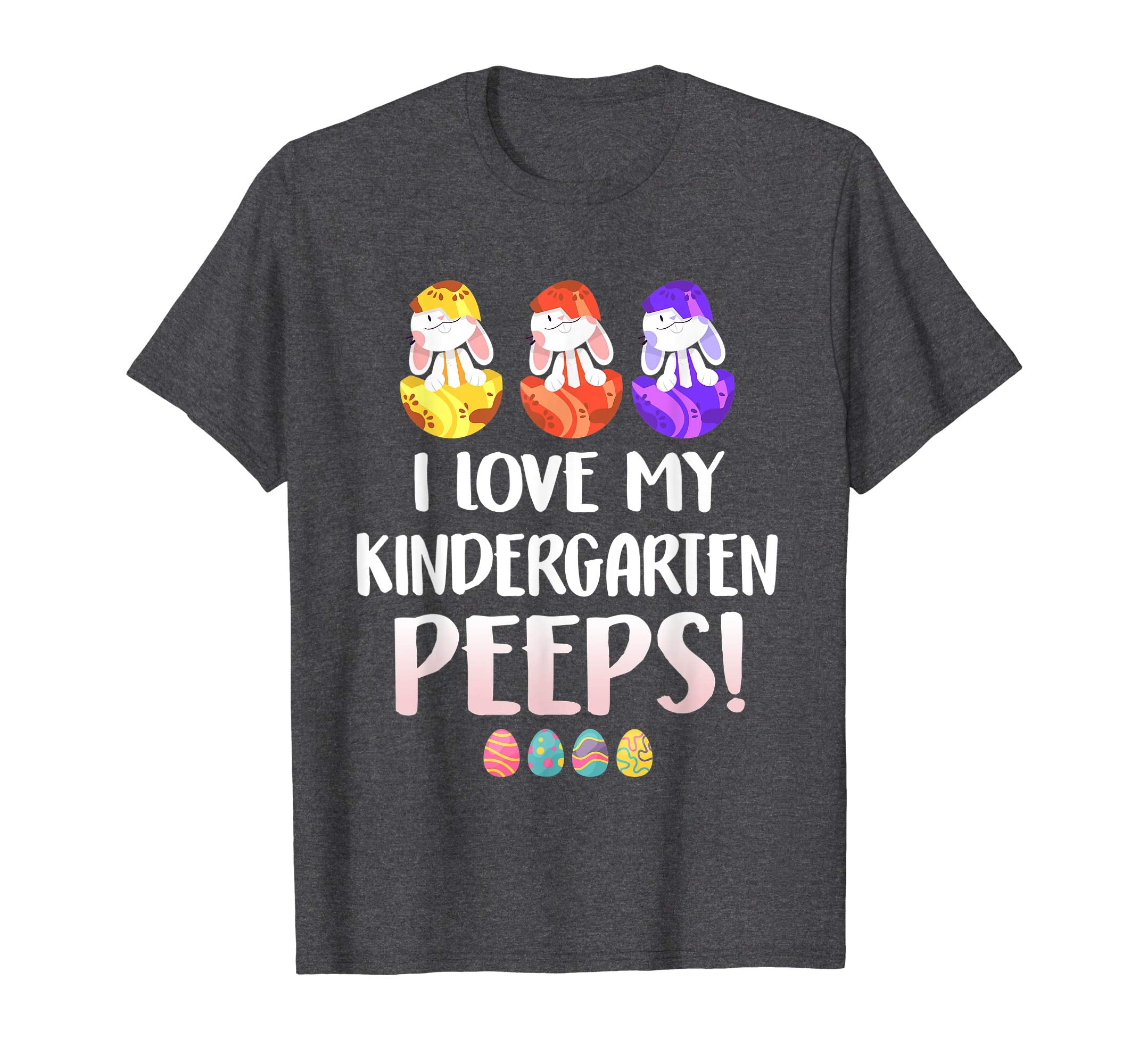 I Love My Kindergarten Peeps Easter Day T-Shirt