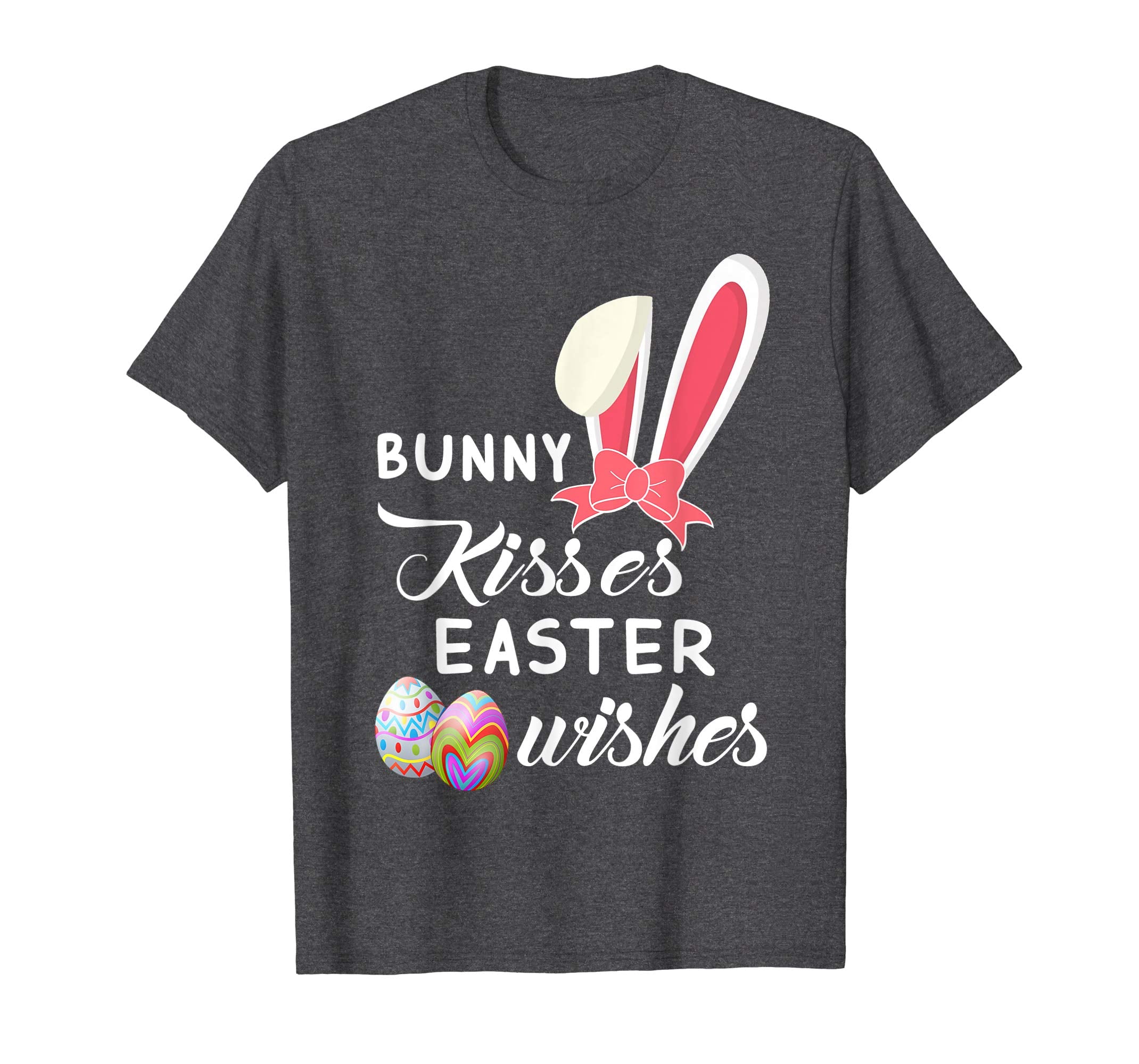 Bunny kisses Easter wishes Funny Rabbit Easter T Shirt