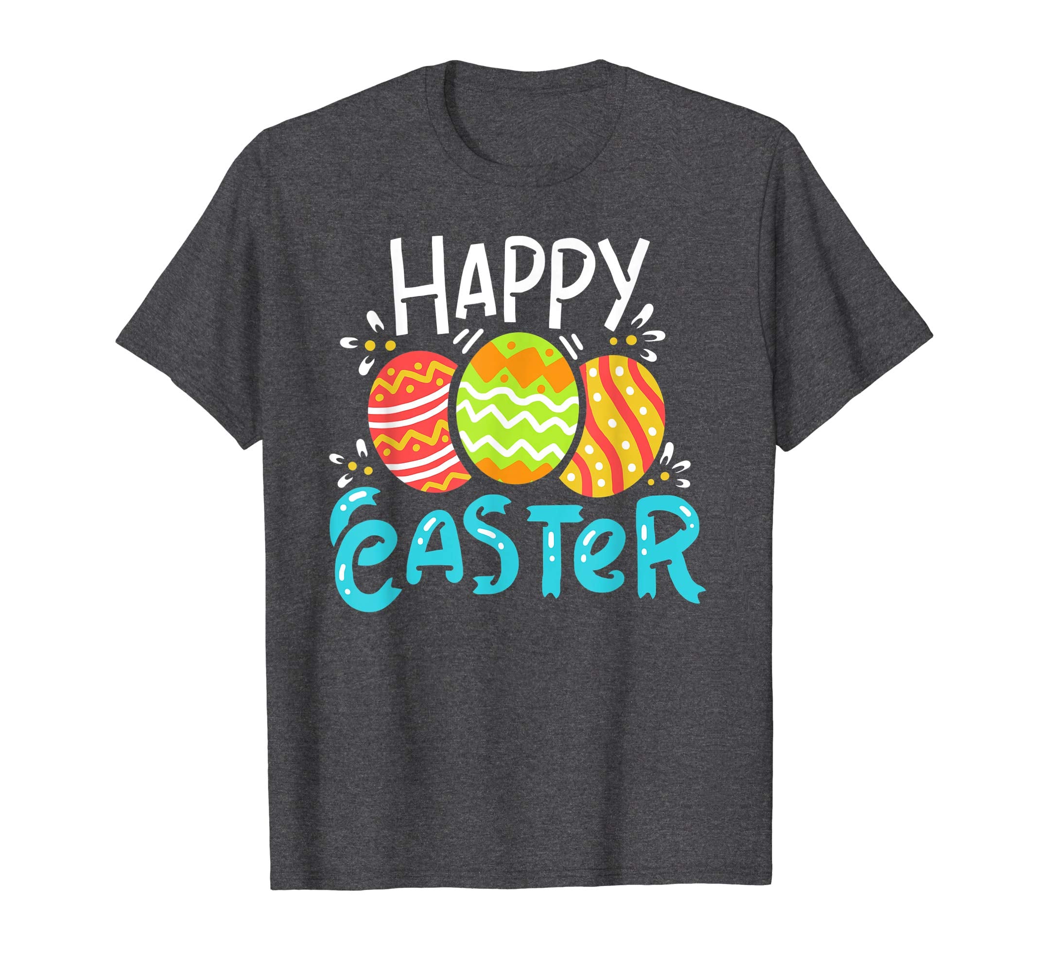 Easter T Shirt Happy Easter Eggs Tshirt Colorful Egg Gift