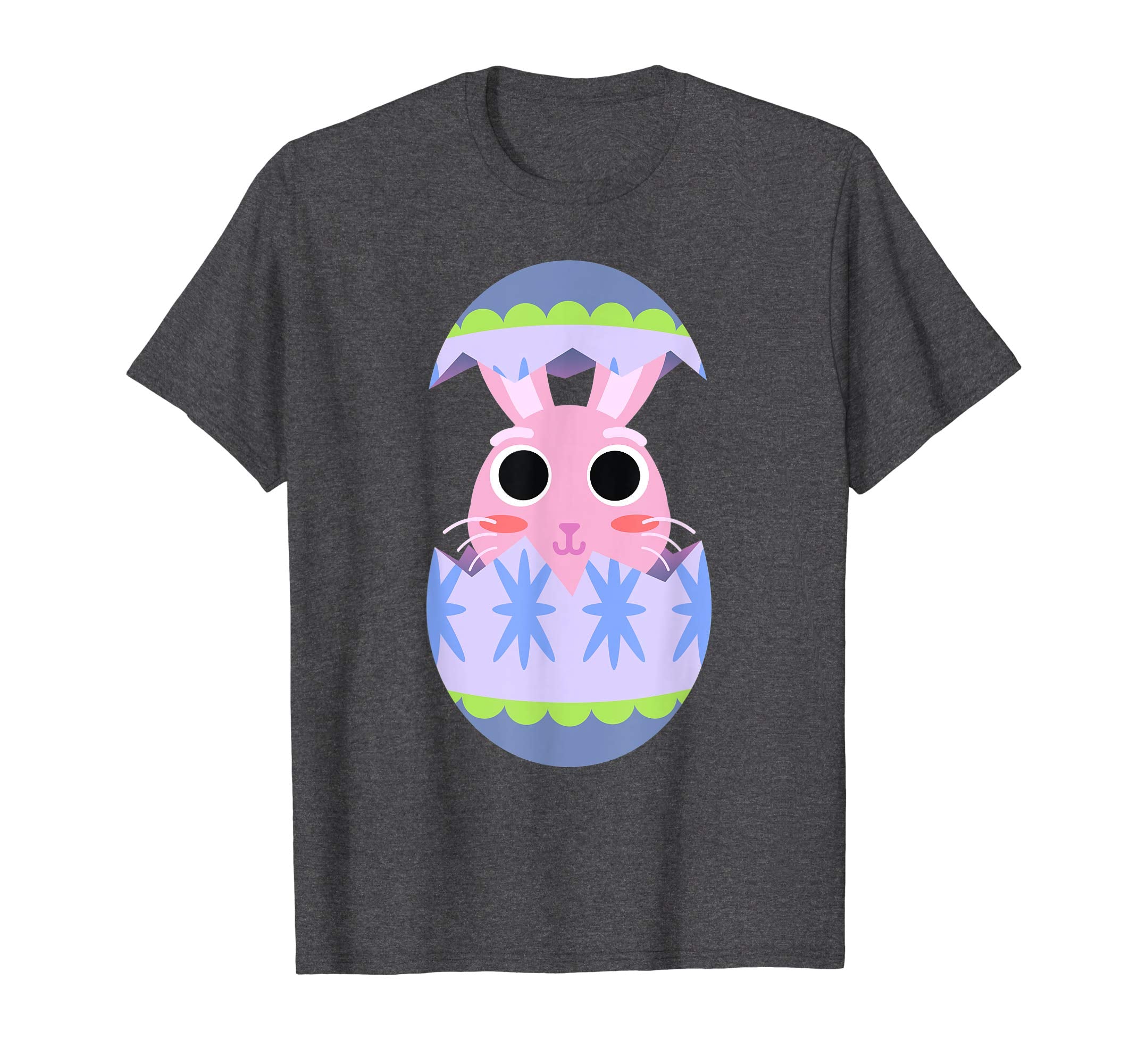 Cute Bunny out of Egg Easter Sunday Tee Happy Easter Tshirt