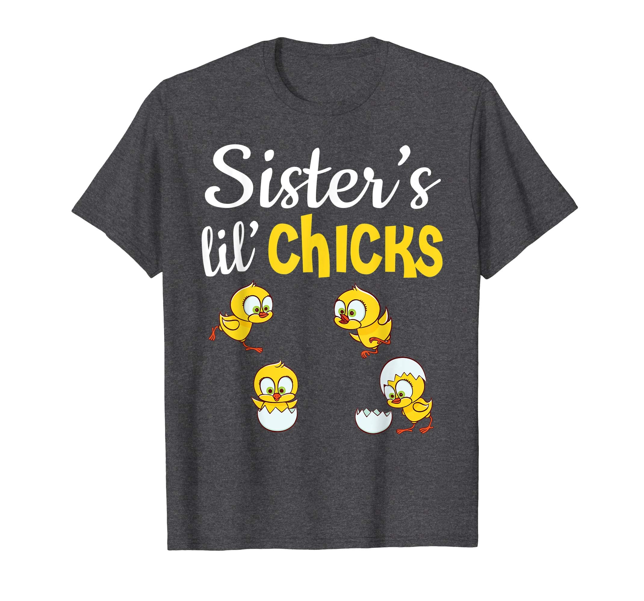 Sister's Lil' Chicks Happy Easter Day Lovely Cute Shirt