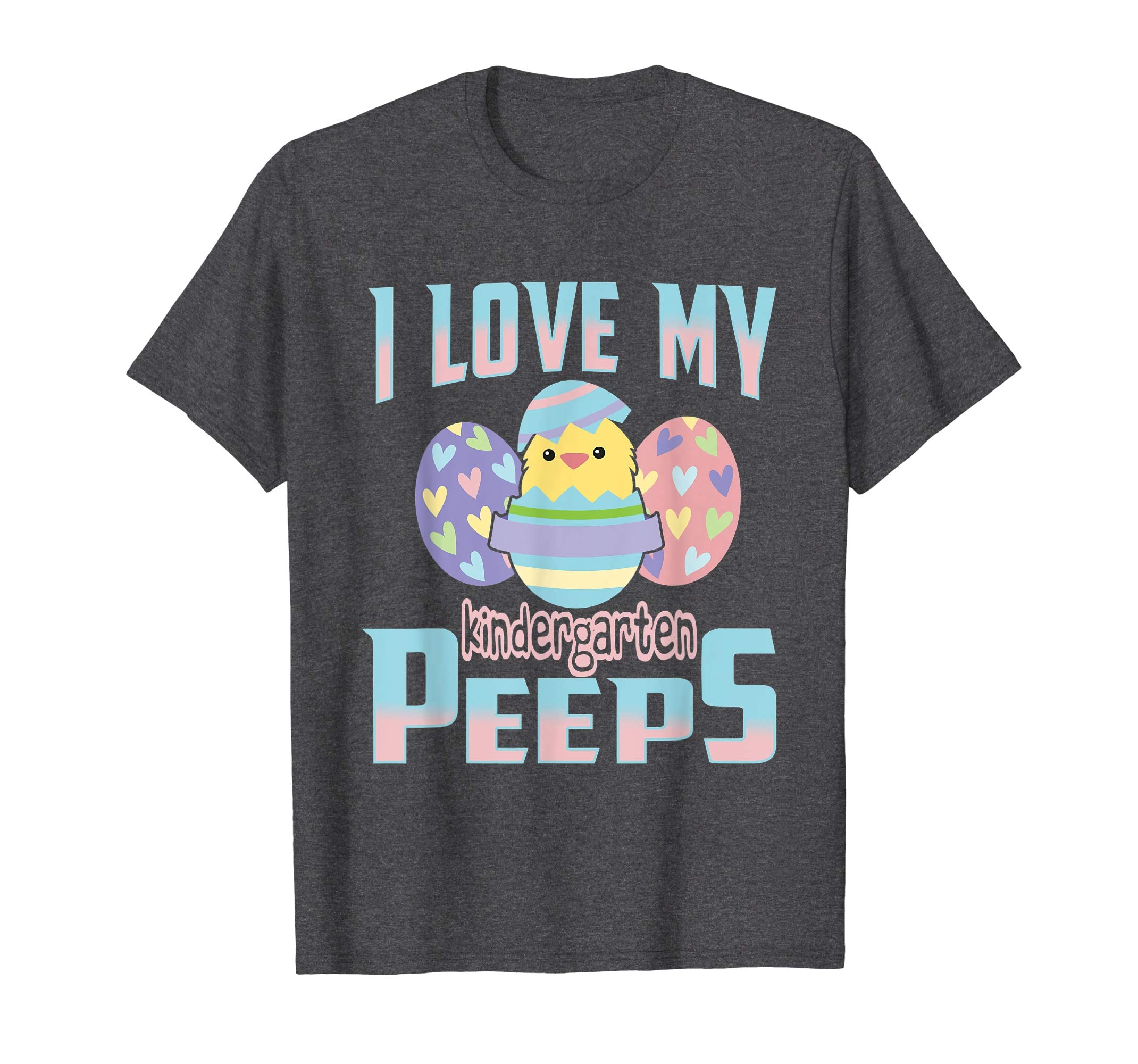 I Love My Kindergarten Peeps Teacher Easter Day T Shirt Gift