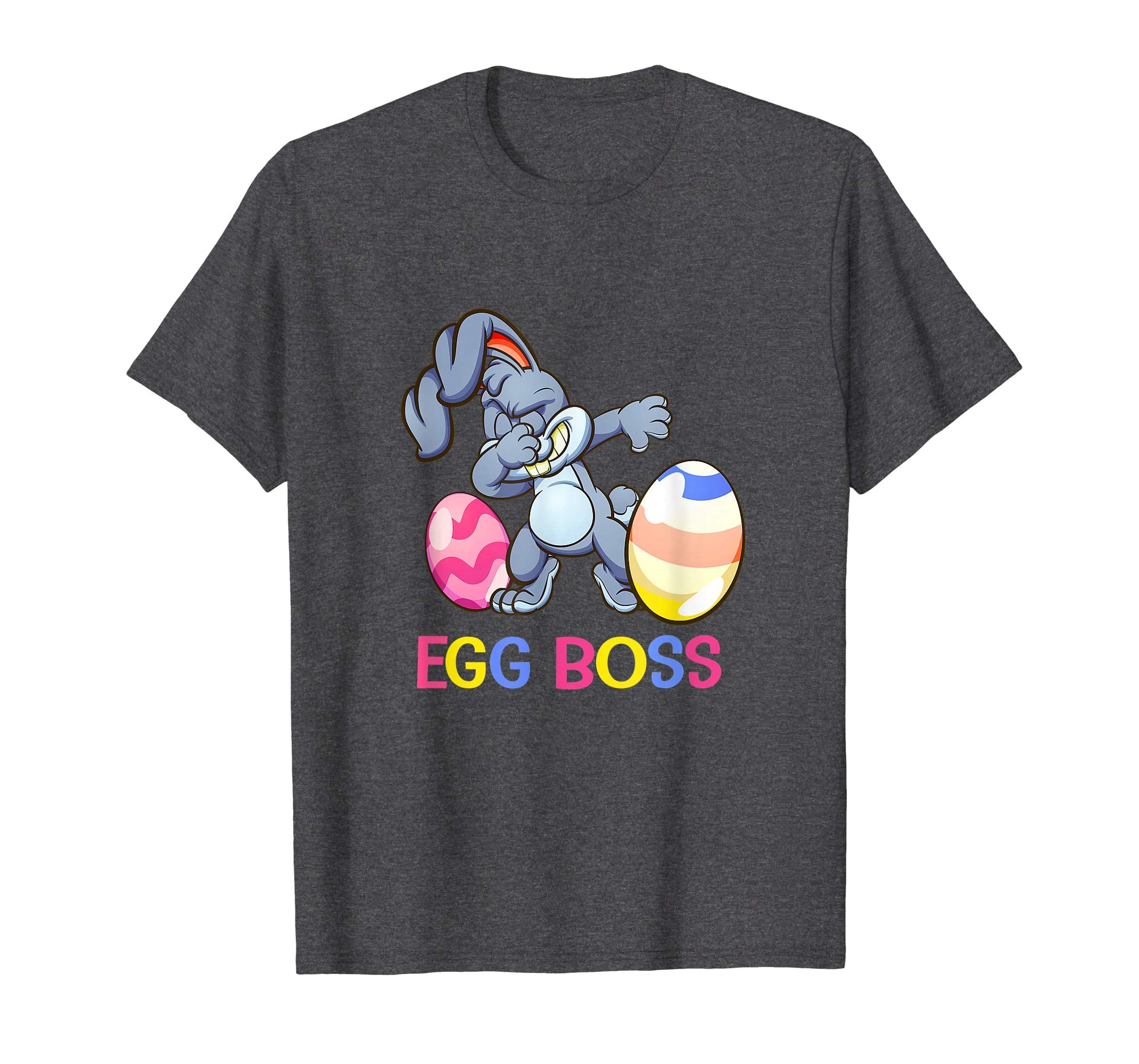 Dabbing Egg Boss Easter Bunny T-Shirt Easter Shirt