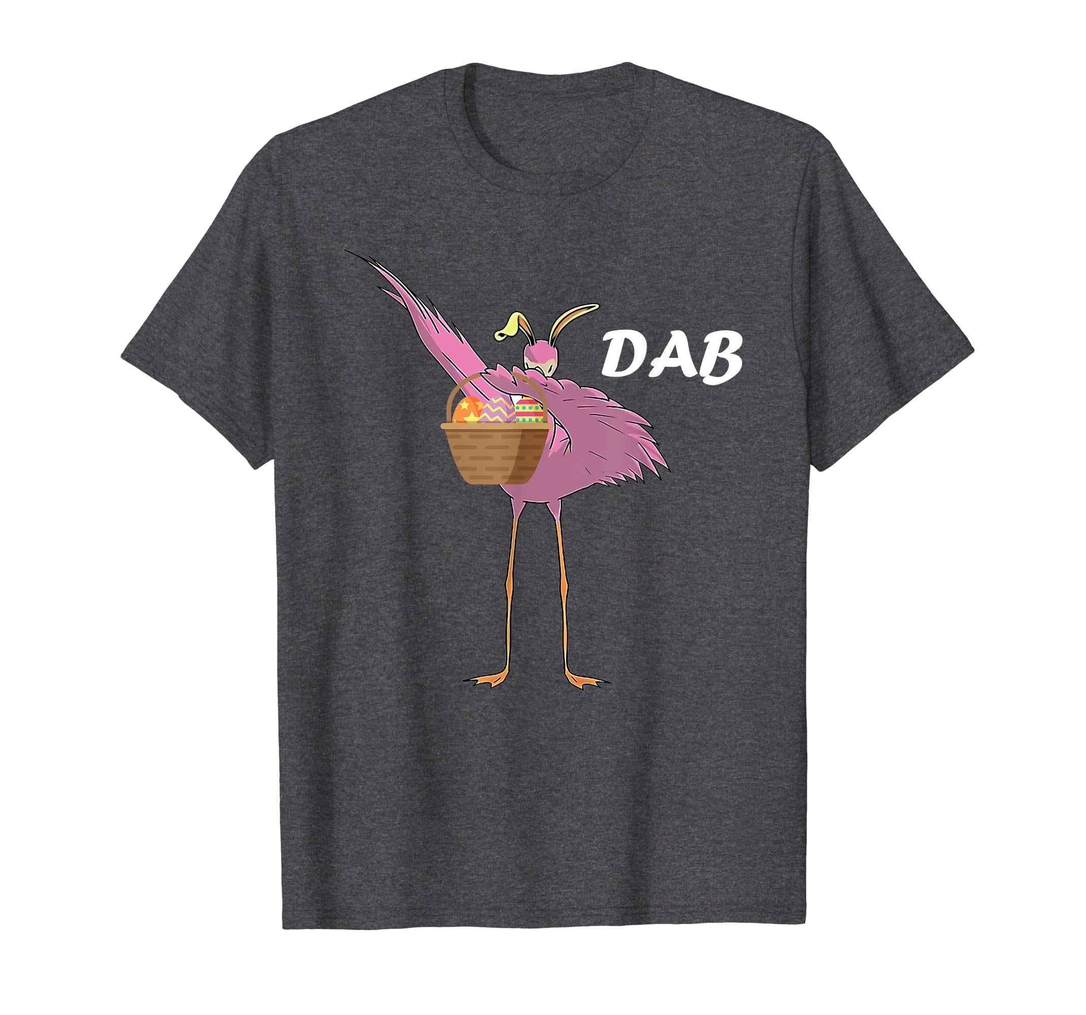 Flamingo dabbing easter egg shirt