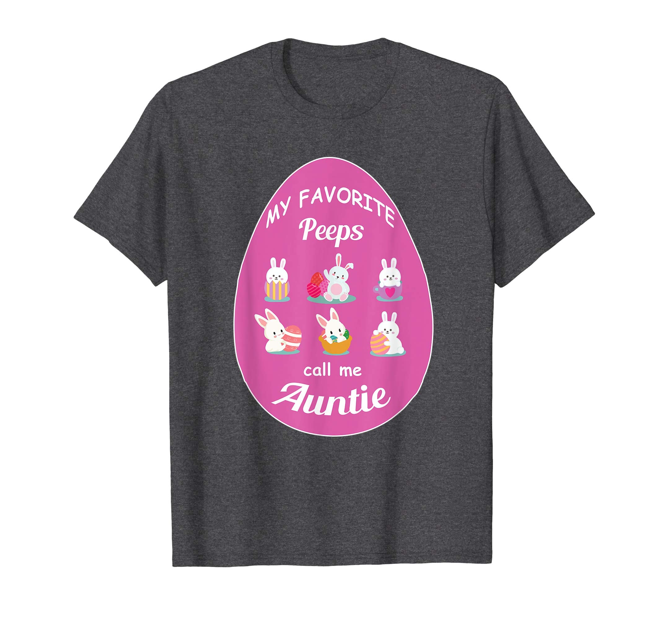 My my favorite people call me auntie easter eggs gift shirt