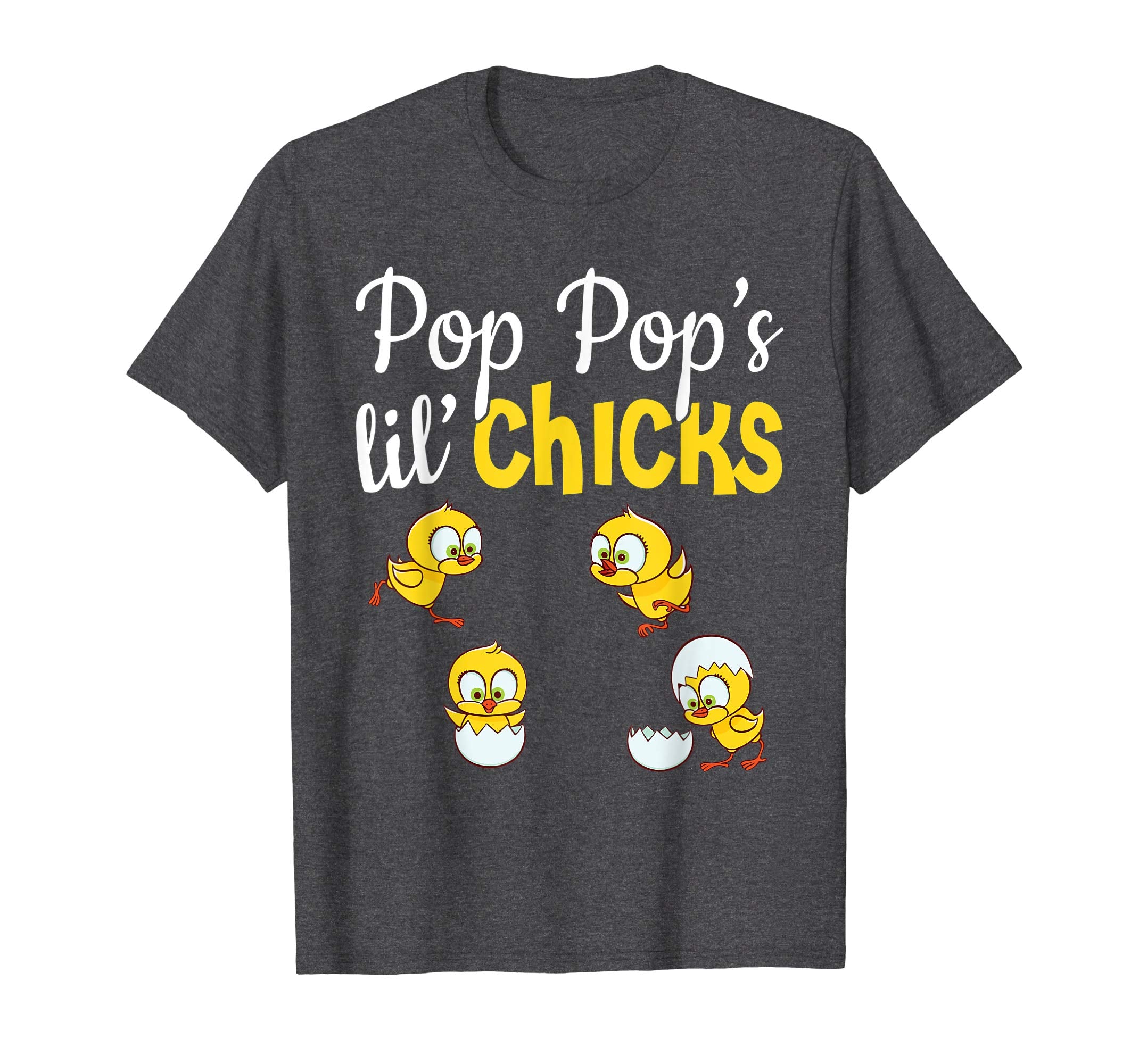 Pop Pop's Lil' Chicks Happy Easter Day Lovely Cute Shirt