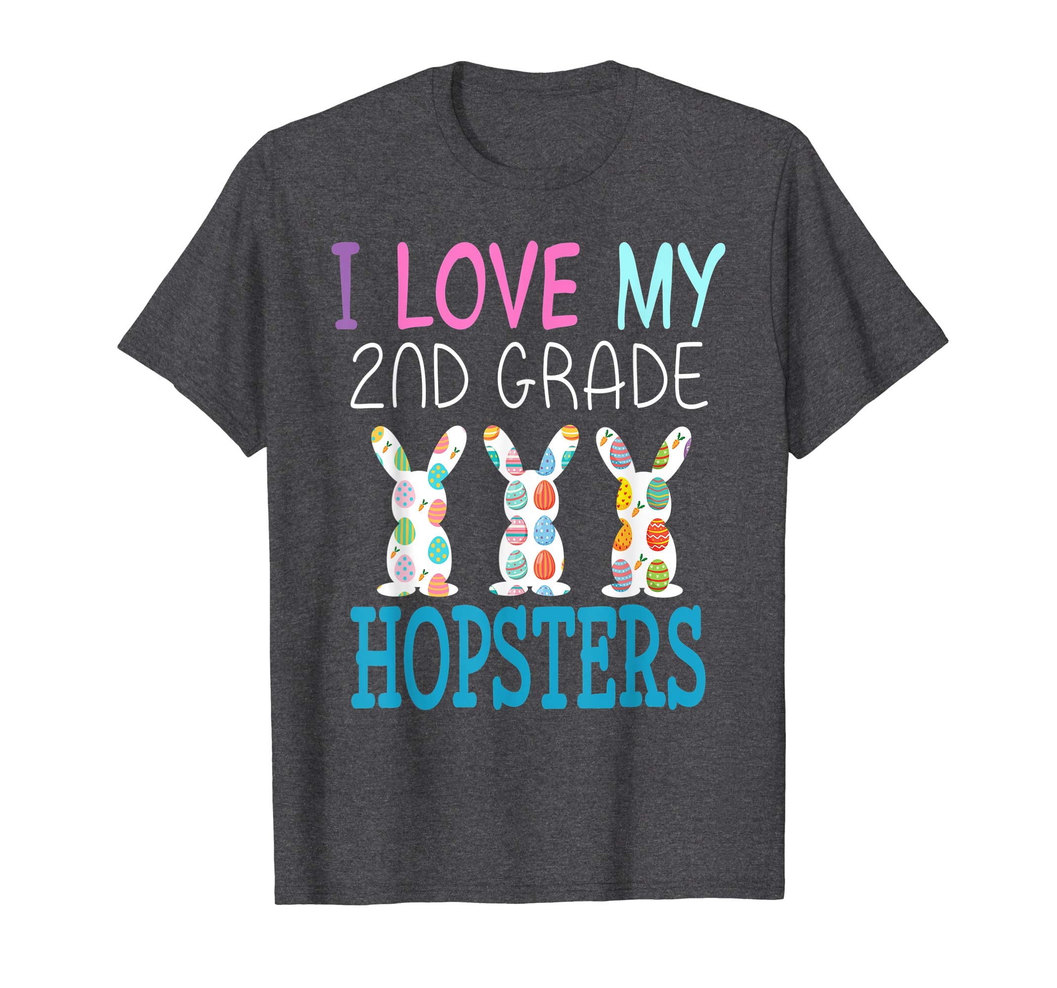 Easter 2nd Grade Teacher Shirt Gift Easter T-Shirt Women