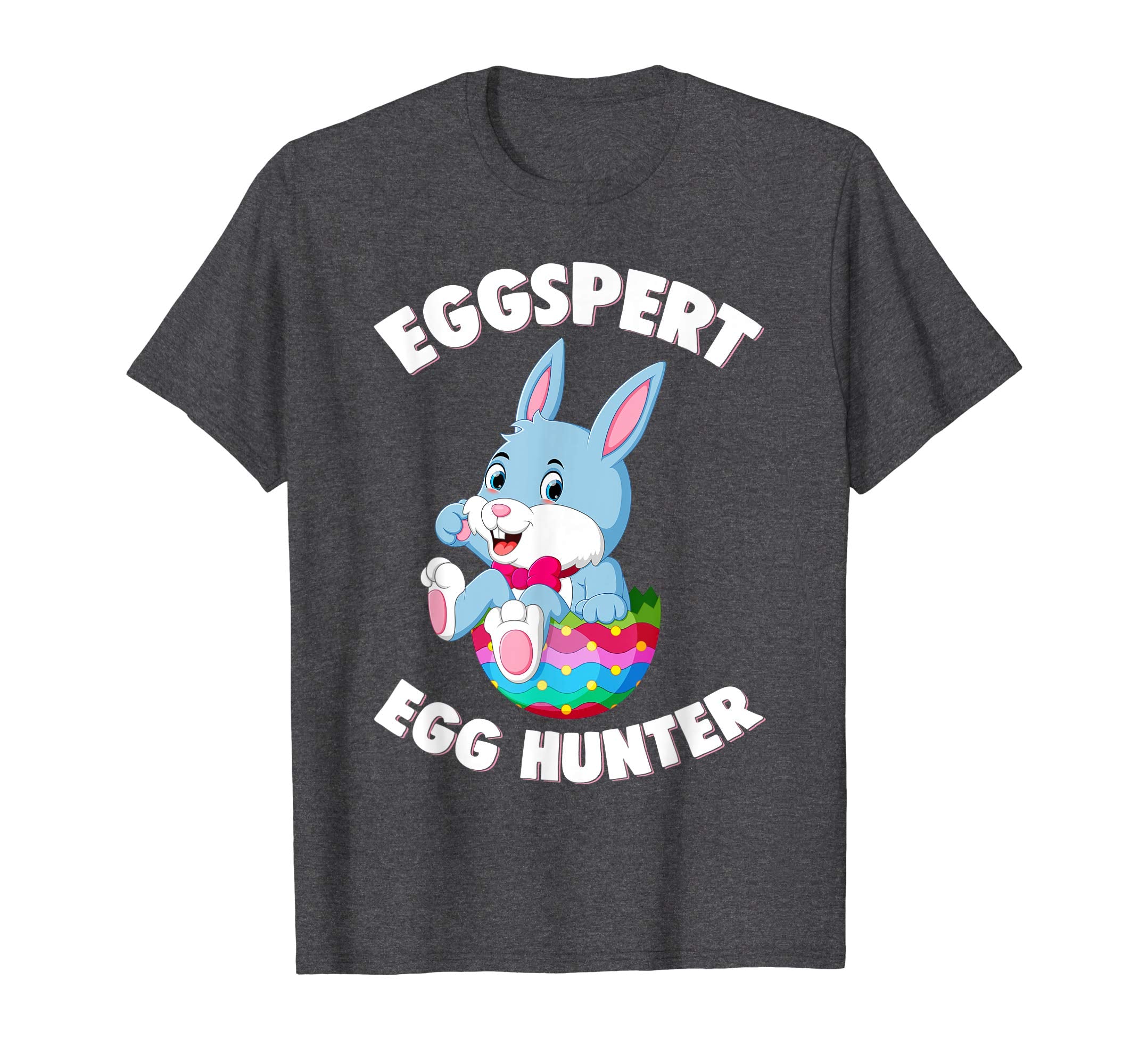 Eggspert Egg Hunter Happy Easter Kids Boys Girls T Shirt