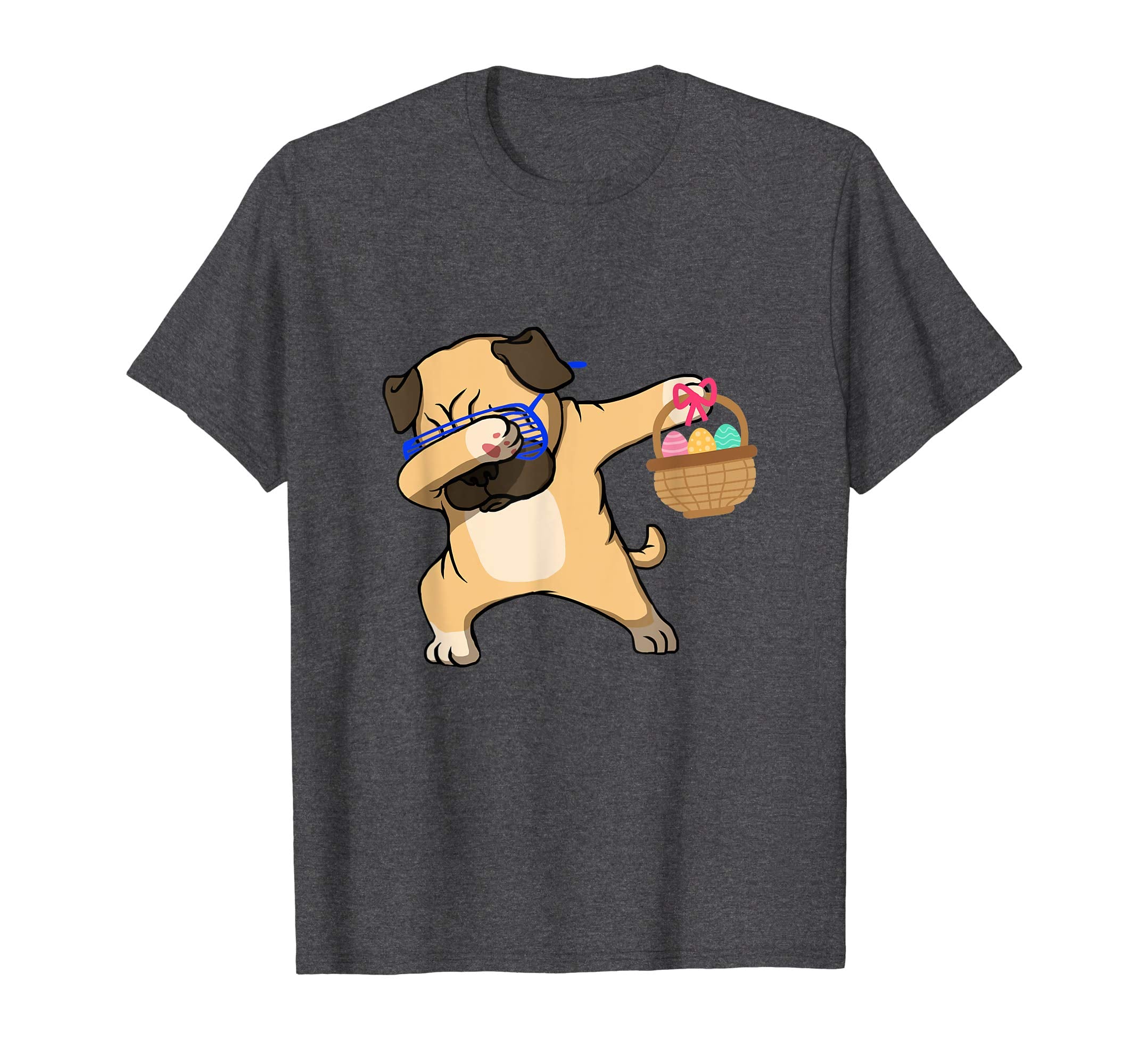 Pug Dabbing Easter Cute Easter Shirt Cute Pug For Boys Girls