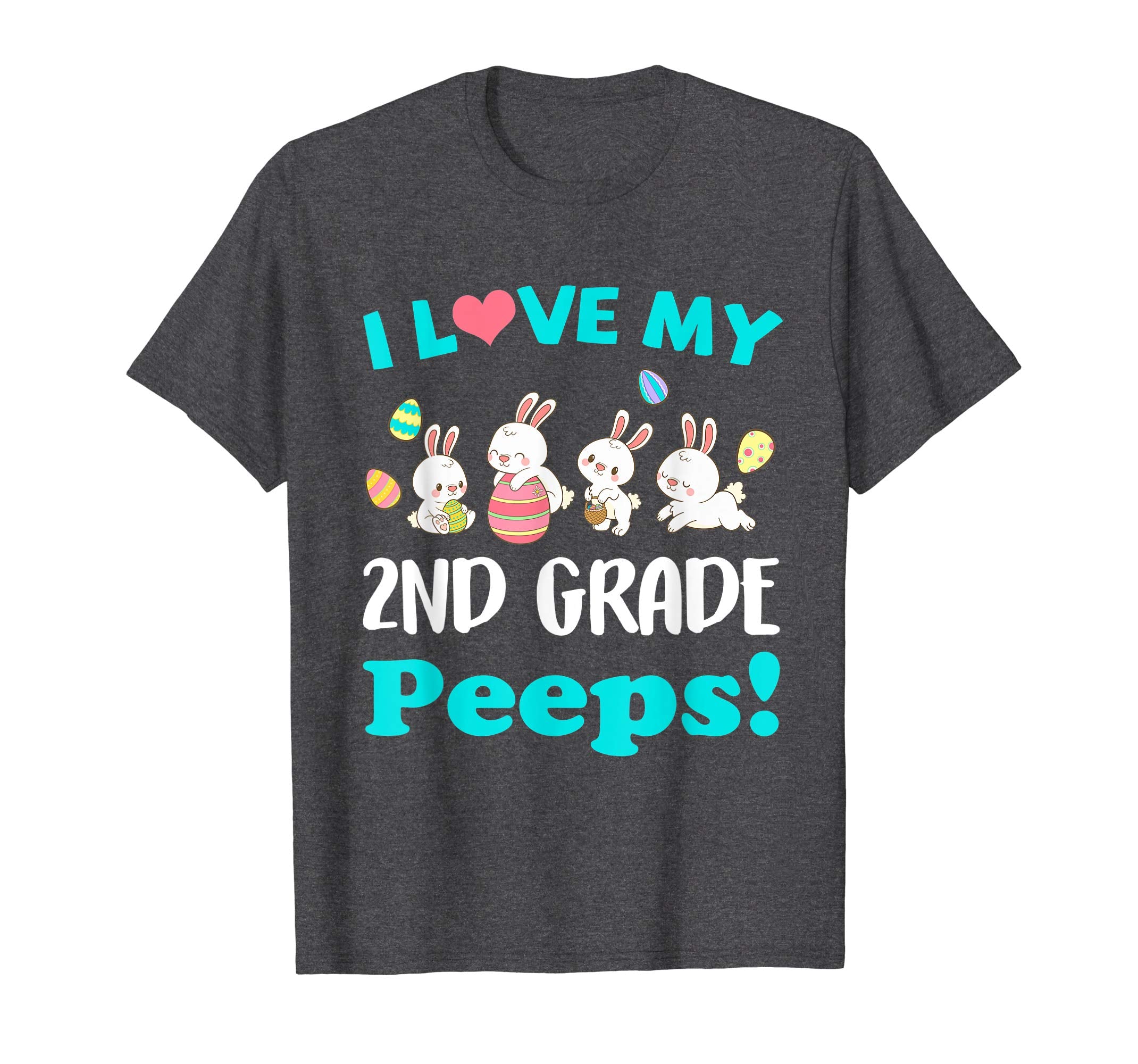 I Love My 2nd Grade Peeps Easter Day T-Shirt