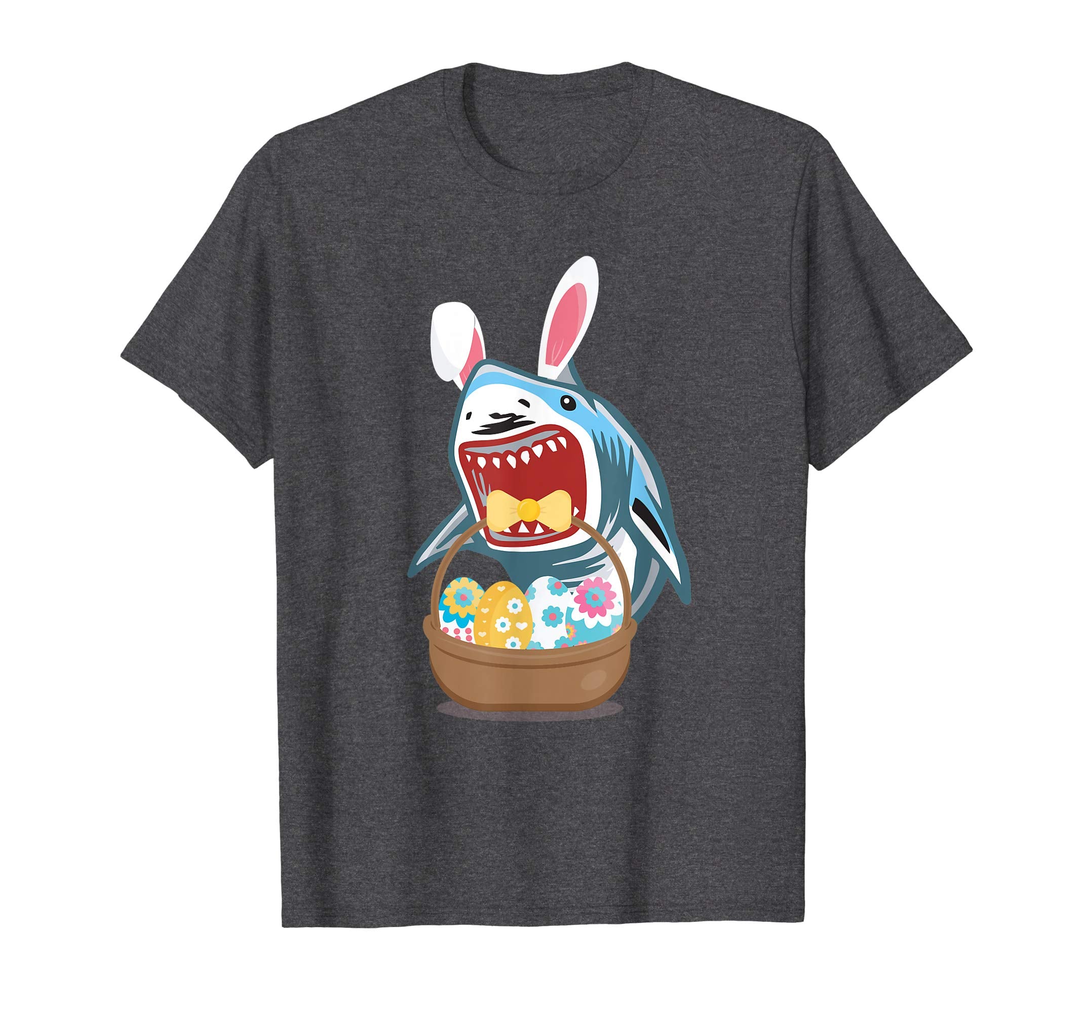 Easter Shark Bunny Ears Funny T Shirt Cute Gift For Easter