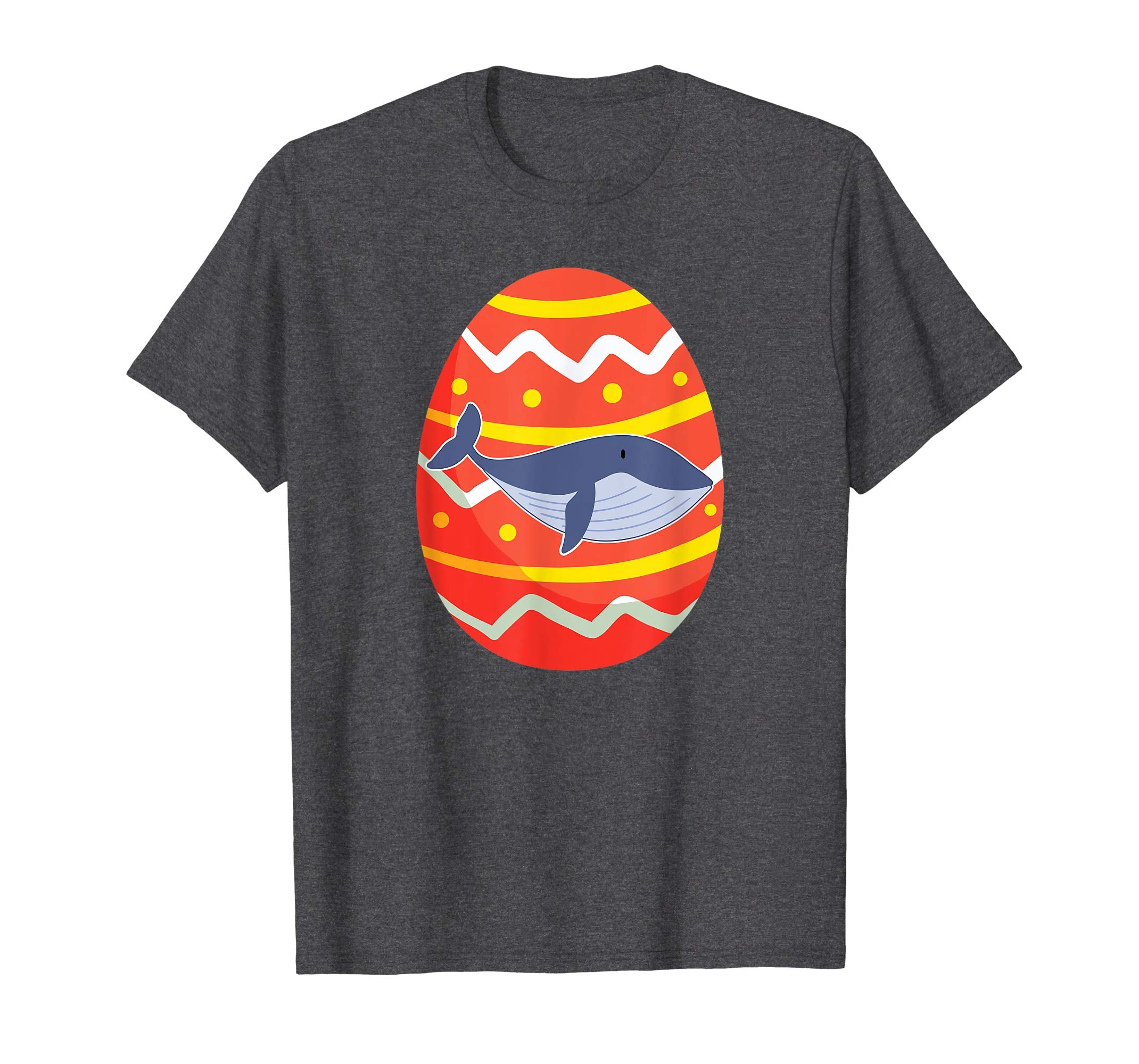 Whale Easter Egg Funny T-Shirt Gifts for Kids Boys Girls