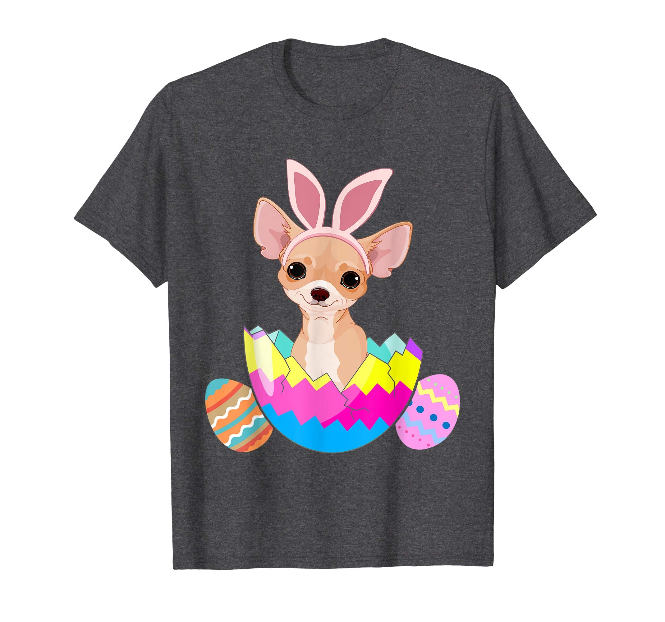 Chihuahua Wearing Easter Bunny Ears Funny Chihuahua T Shirt