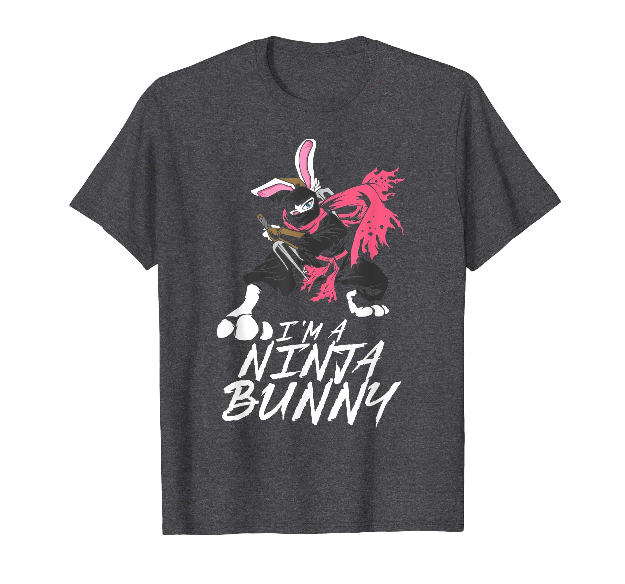 Im a Ninja Bunny Easter Sunday Egg Hunt Hiding T Shirt Girl
