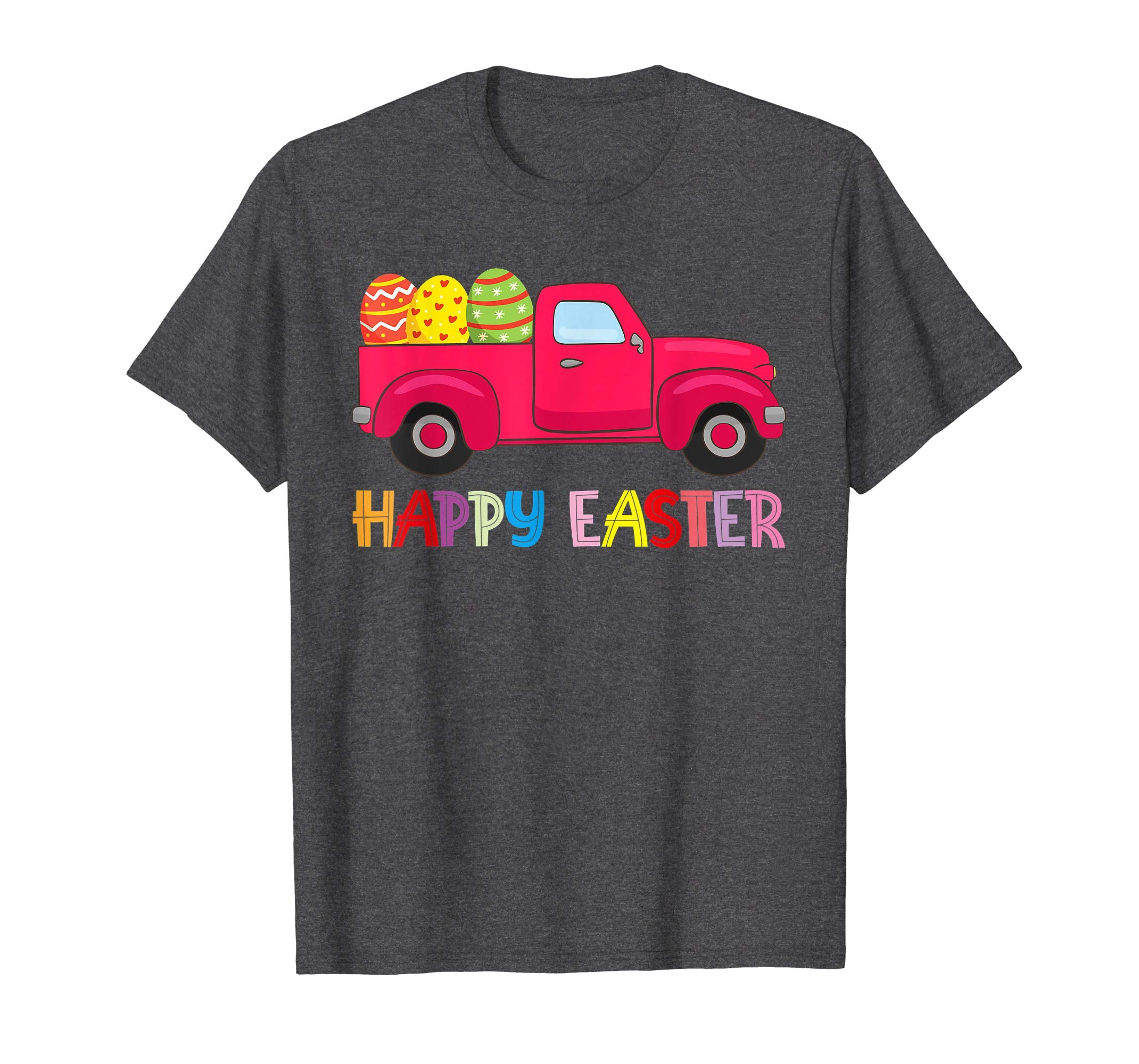 Happy Easter Truck Egg Hunt Is On Kids Boys Girls Shirt Gift