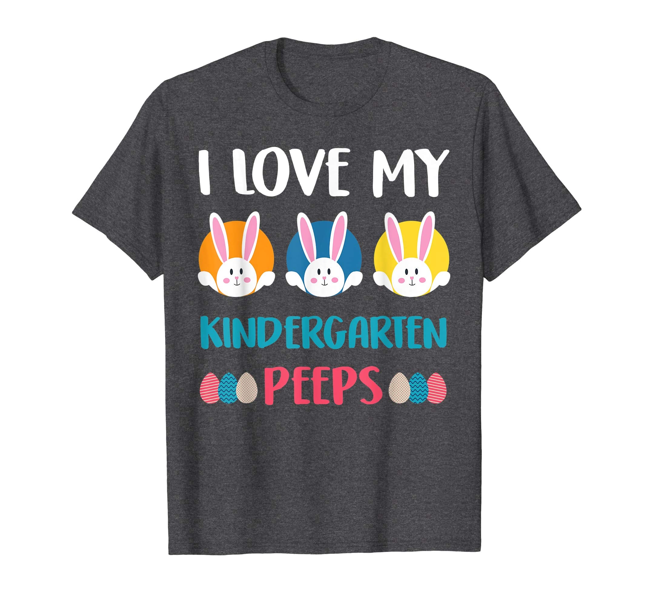 I Love My Kindergarten Peeps Easter Day T-Shirt