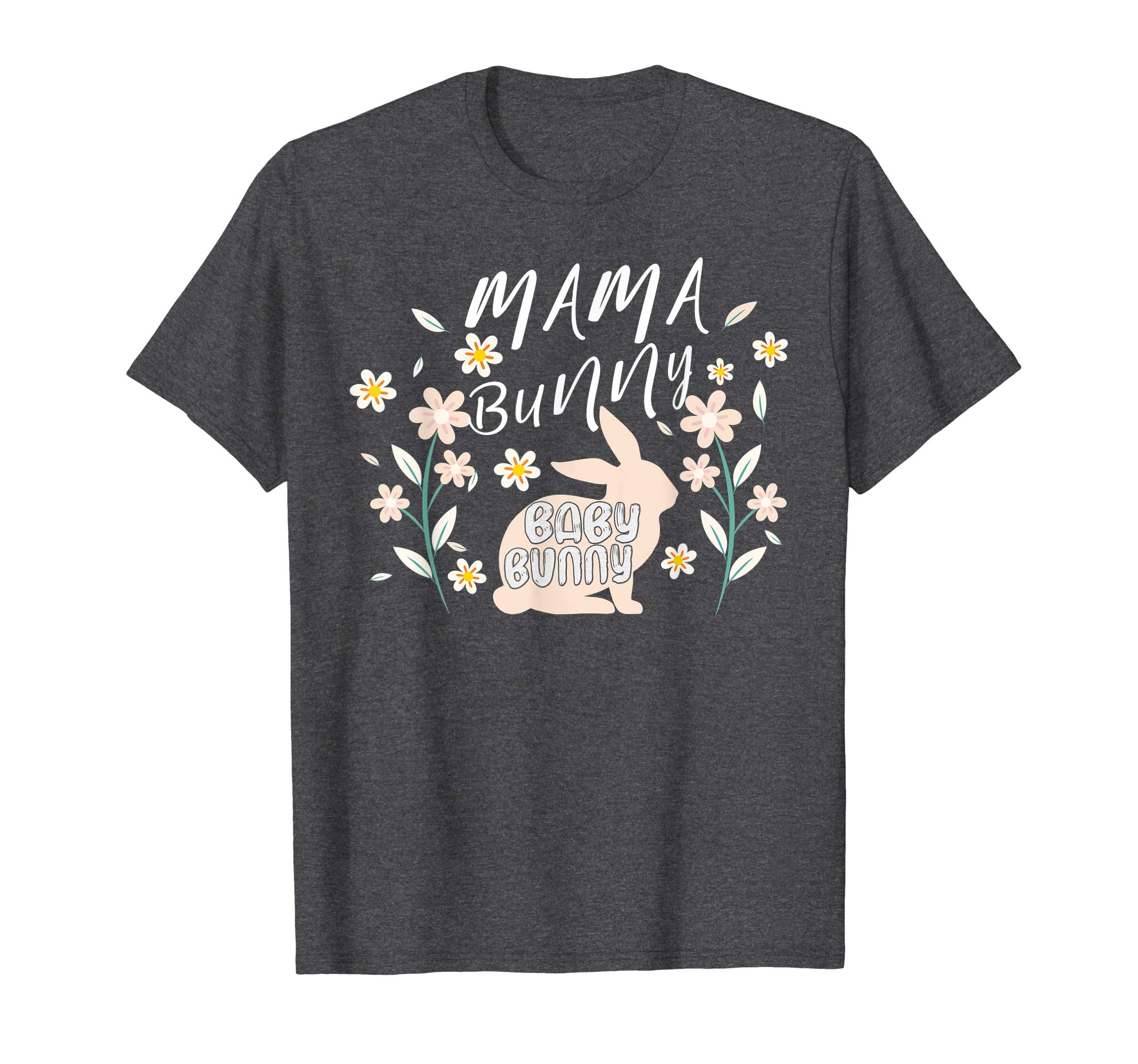 Mama bunny baby bunny Tshirt Rabbit Easter Shirt for kids