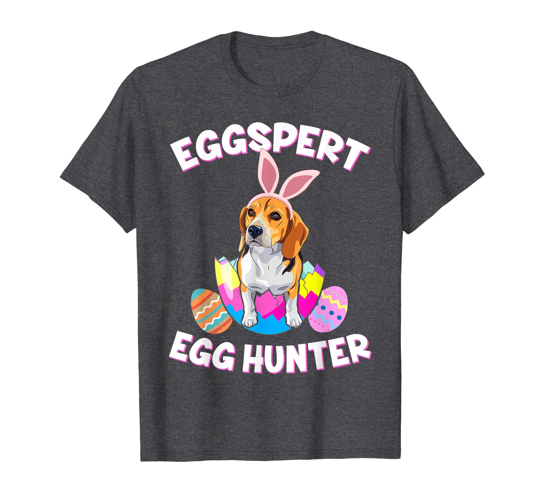 Eggspert Egg Hunter Easter Funny Beagle T Shirt