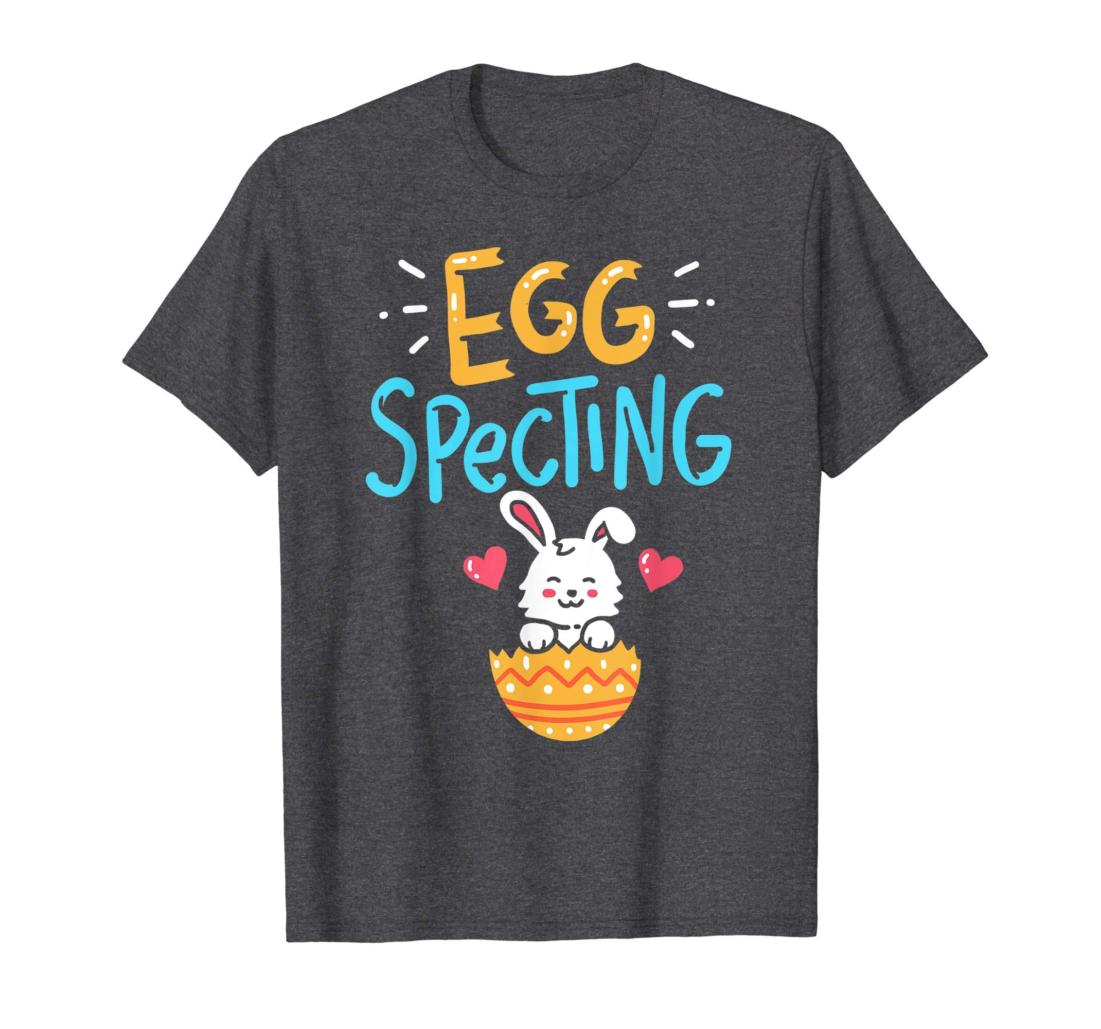 Easter Pregnancy Announcement T-Shirt Egg Specting Cute Tee