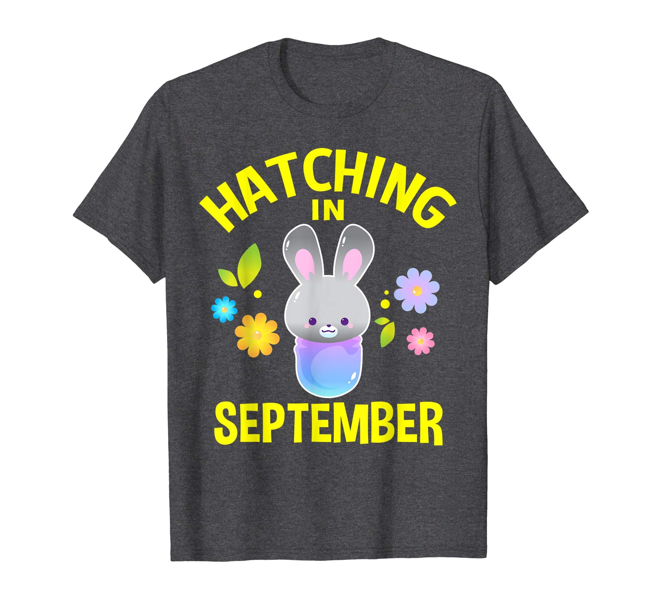 Hatching In September T shirt Pregnancy Bunny Easter Gifts