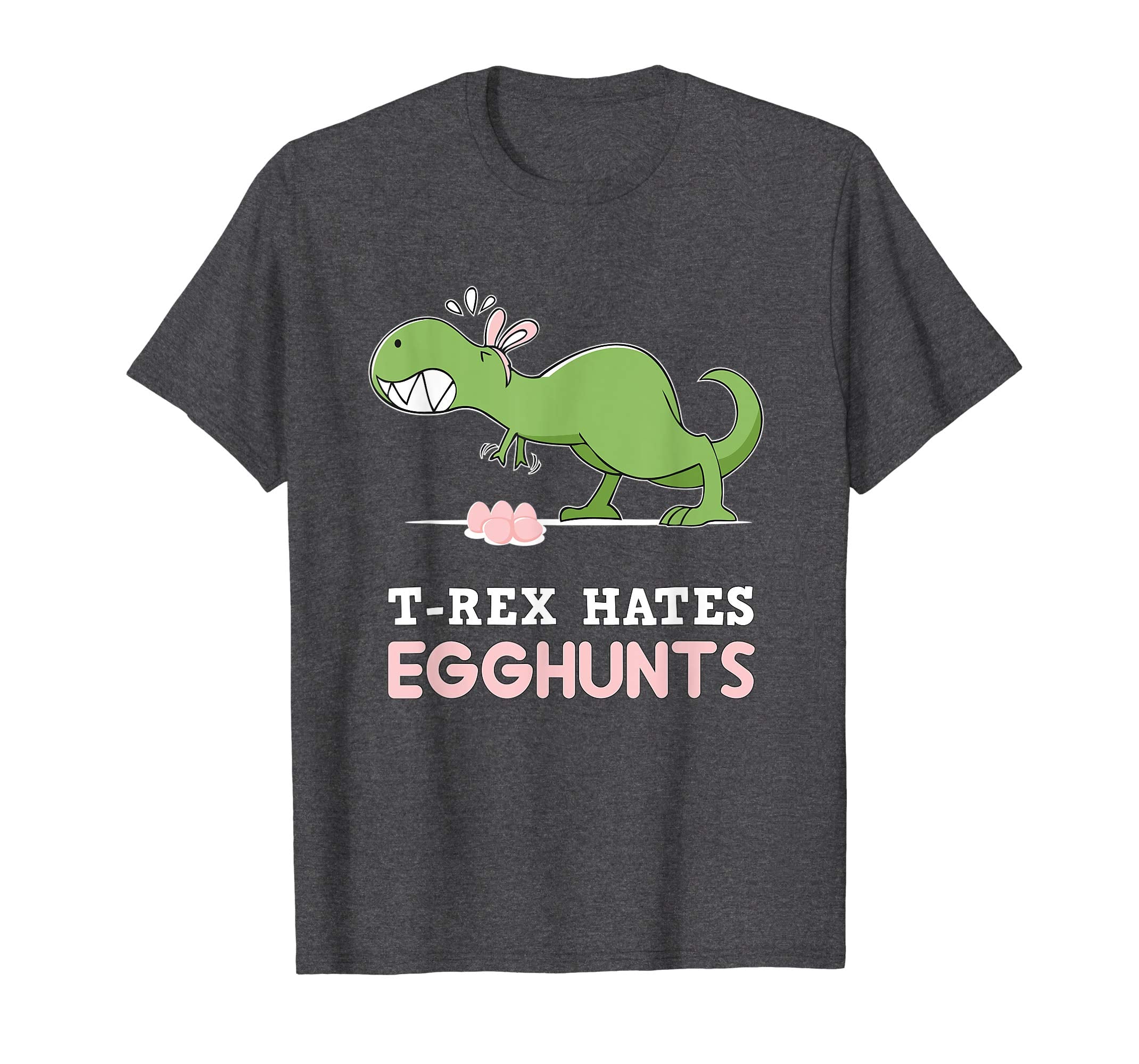 T-Rex Hates Easter Egg Hunts T-Shirt Funny Dinosaur Shirt
