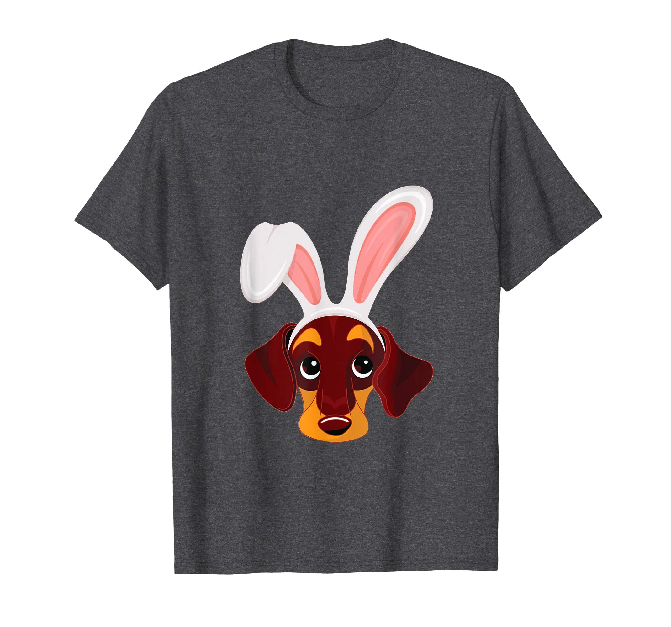 Dachshund Dressed As Easter Bunny With Rabbit Ears T-Shirt