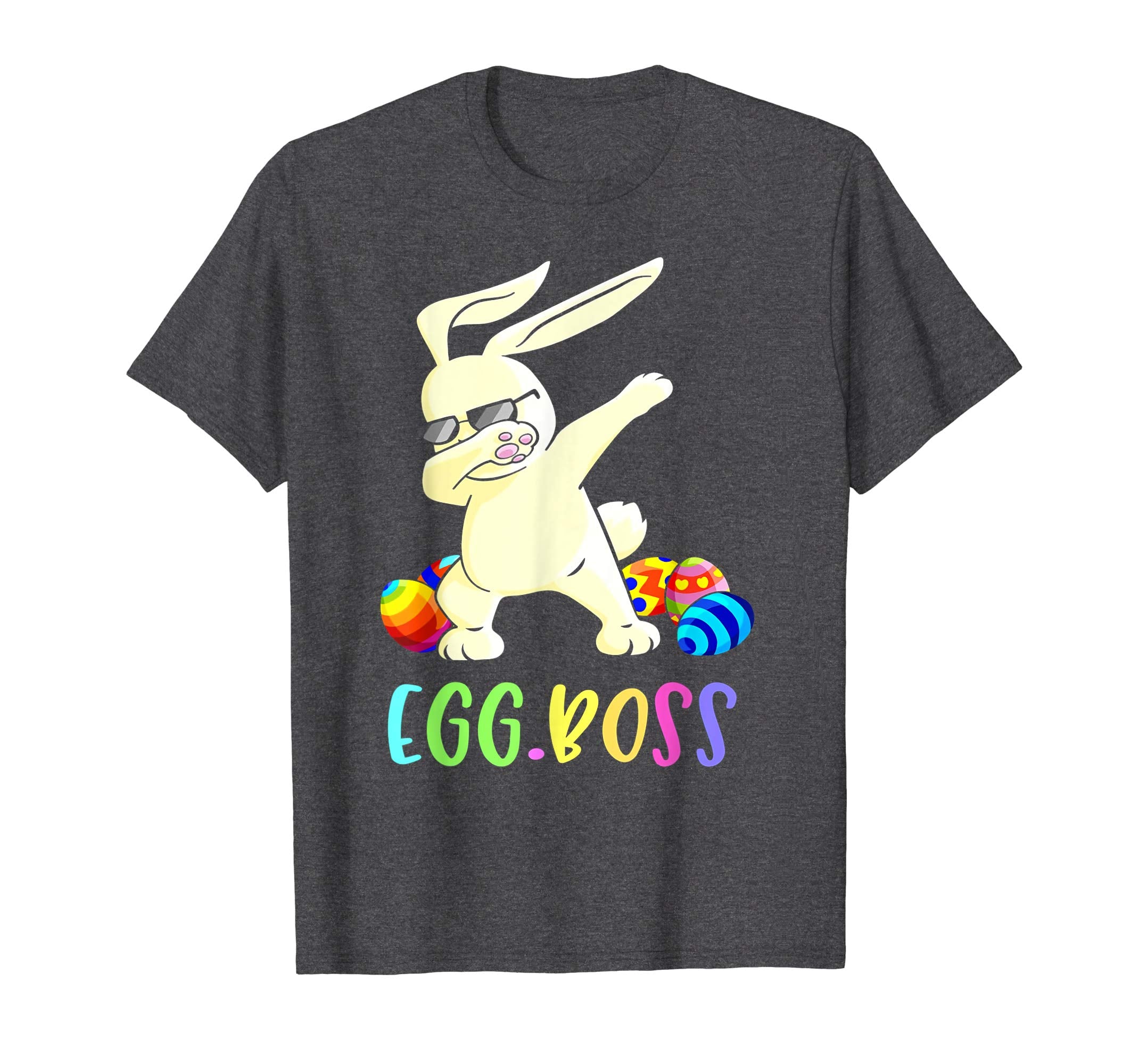 Dabbing Egg Boss Easter Bunny T-Shirt Easter Shirt
