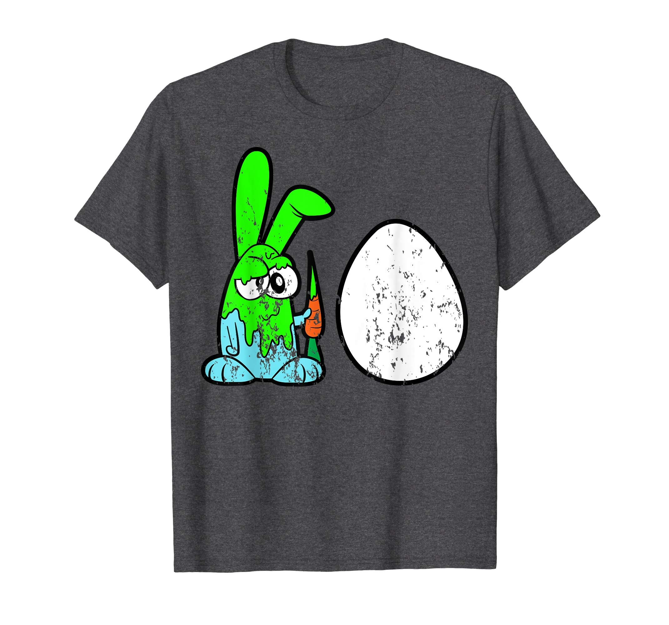 Retro Vintage Grunge Funny Cute Easter Bunny Egg Fun T-Shirt