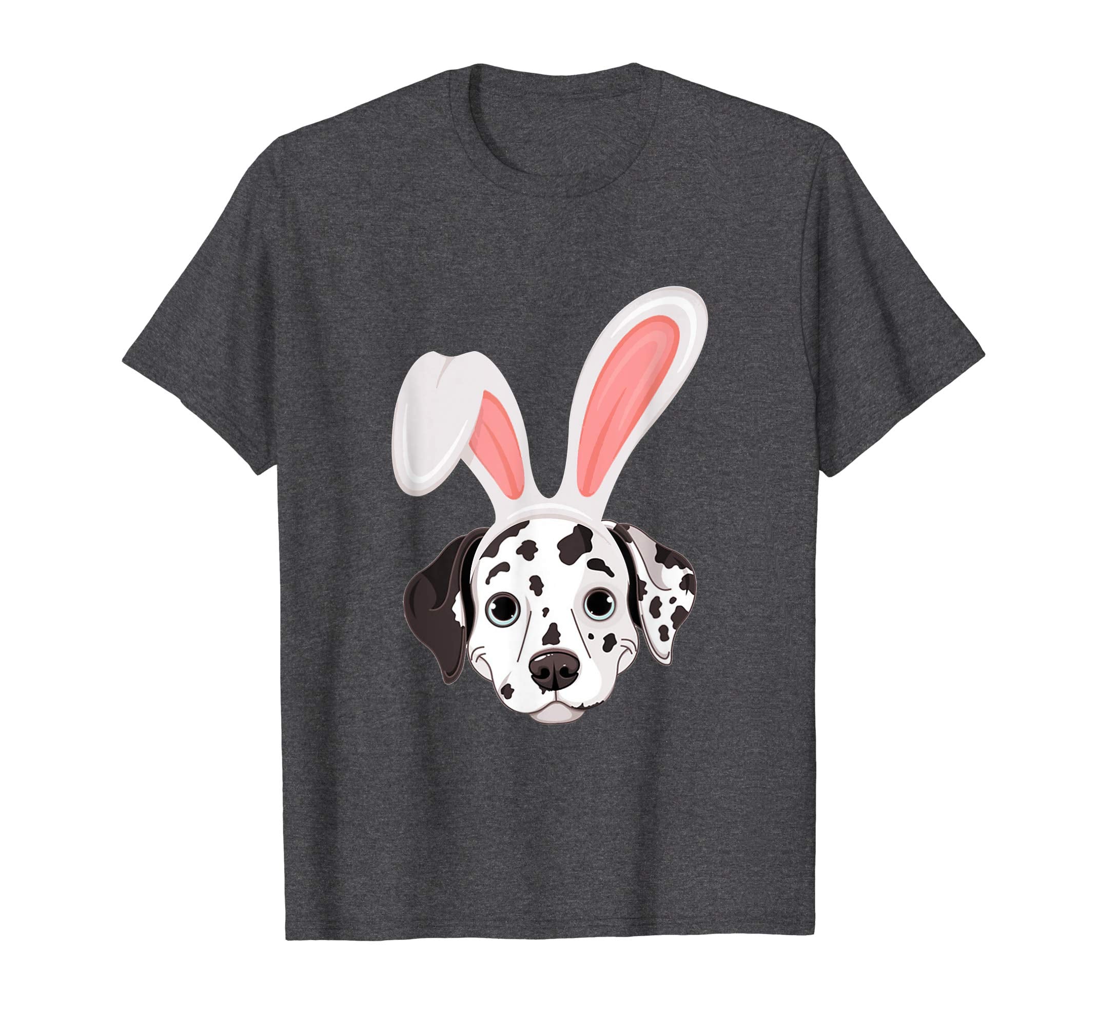 Dalmatian Dressed As Easter Bunny With Rabbit Ears T-Shirt