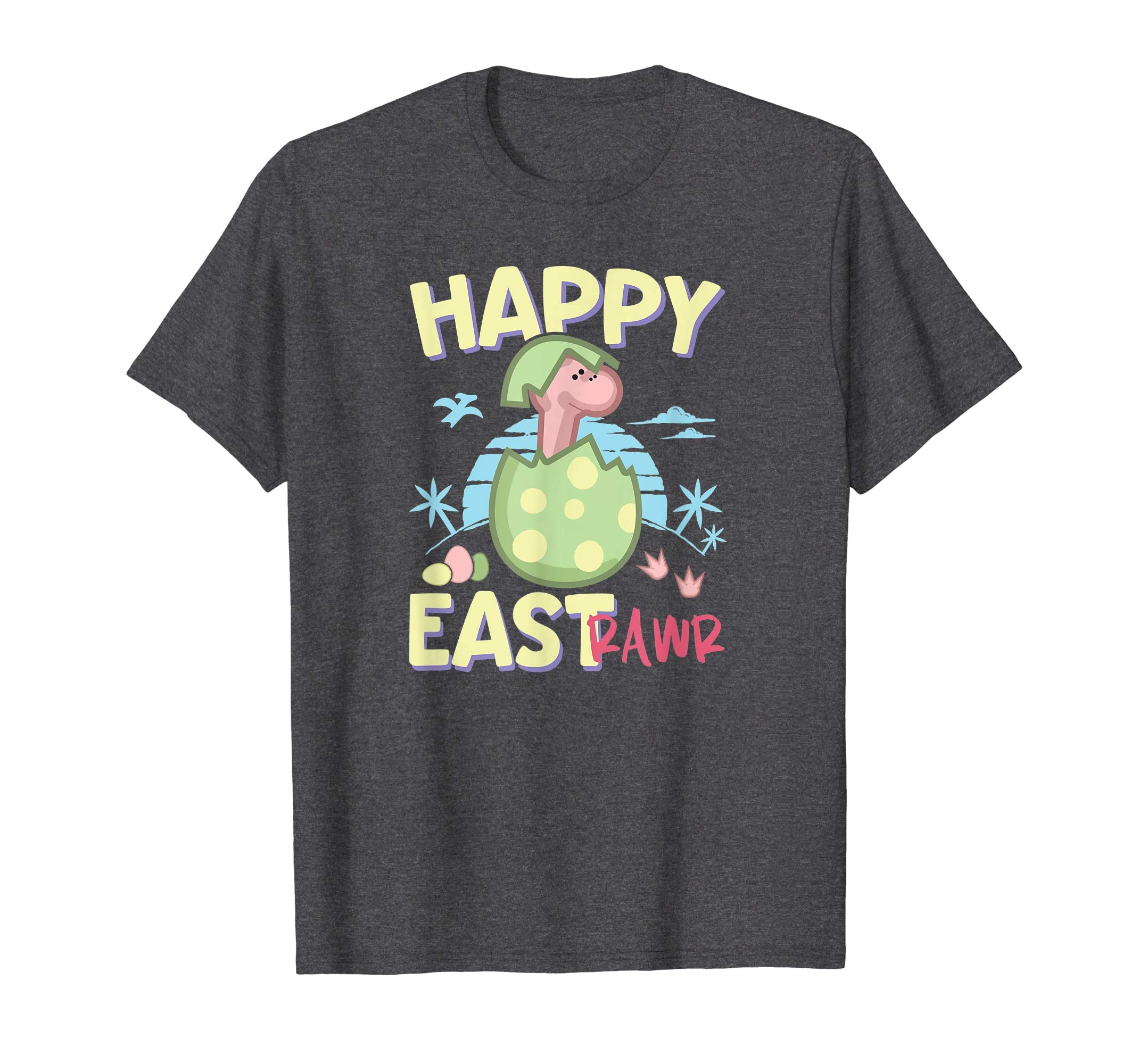Happy Eastrawr Cute Easter Dinosaur In Egg T-Shirt for Kids