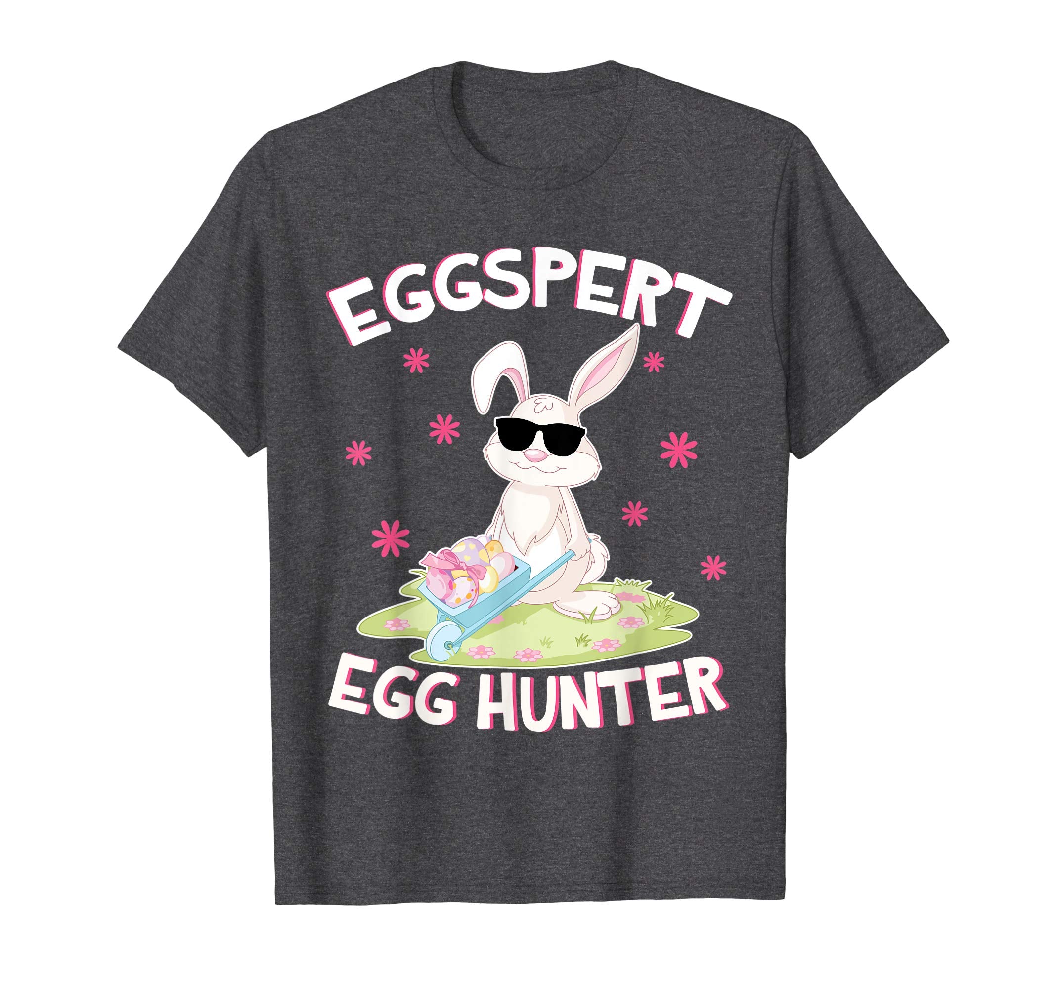 Bunny Rabbit &amp; Easter Eggs Eggspert Egg Hunter Happy Shirt