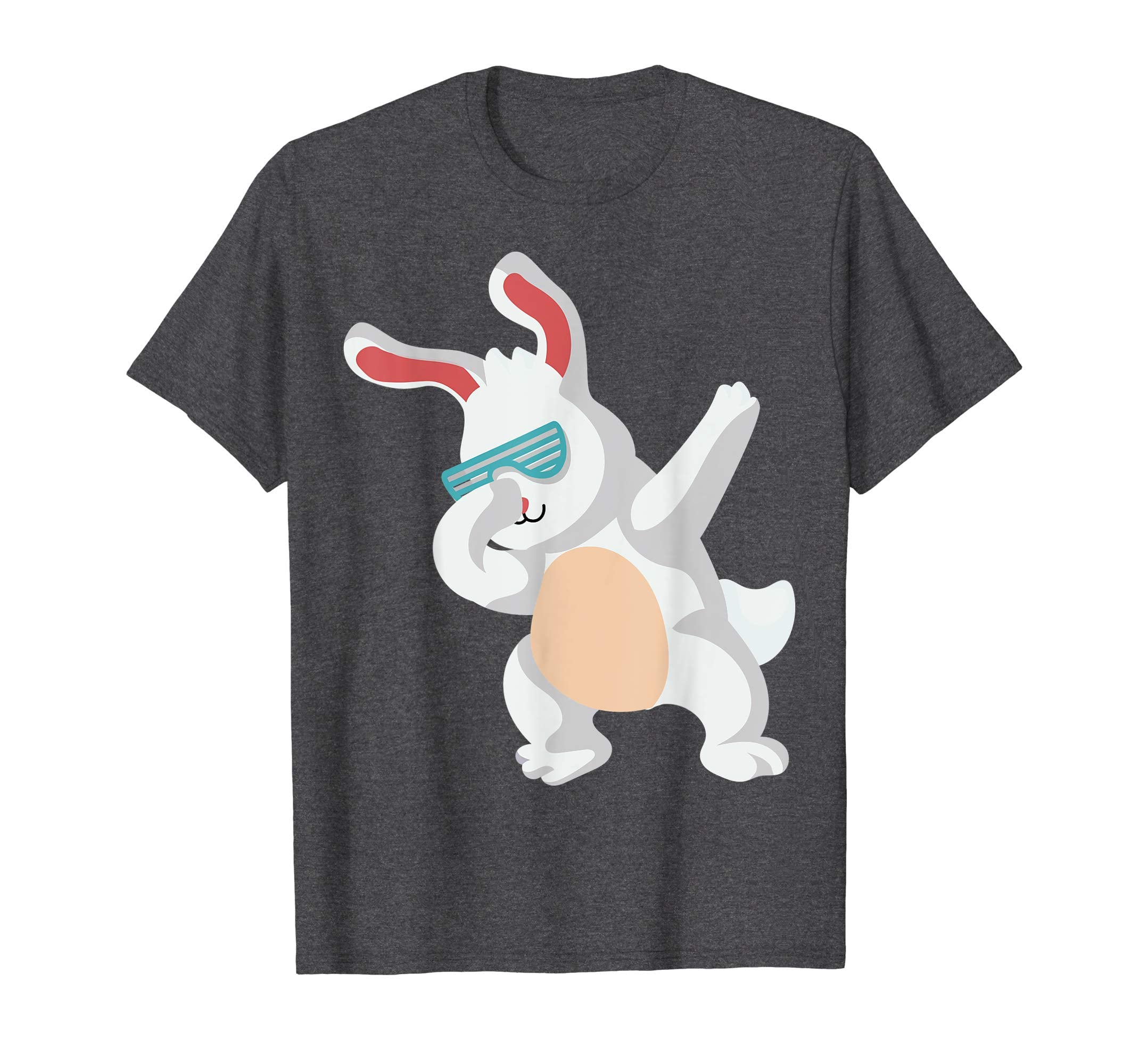 Bunny Dabbing T Shirt Funny Easter Shirt Gift for Boys Men