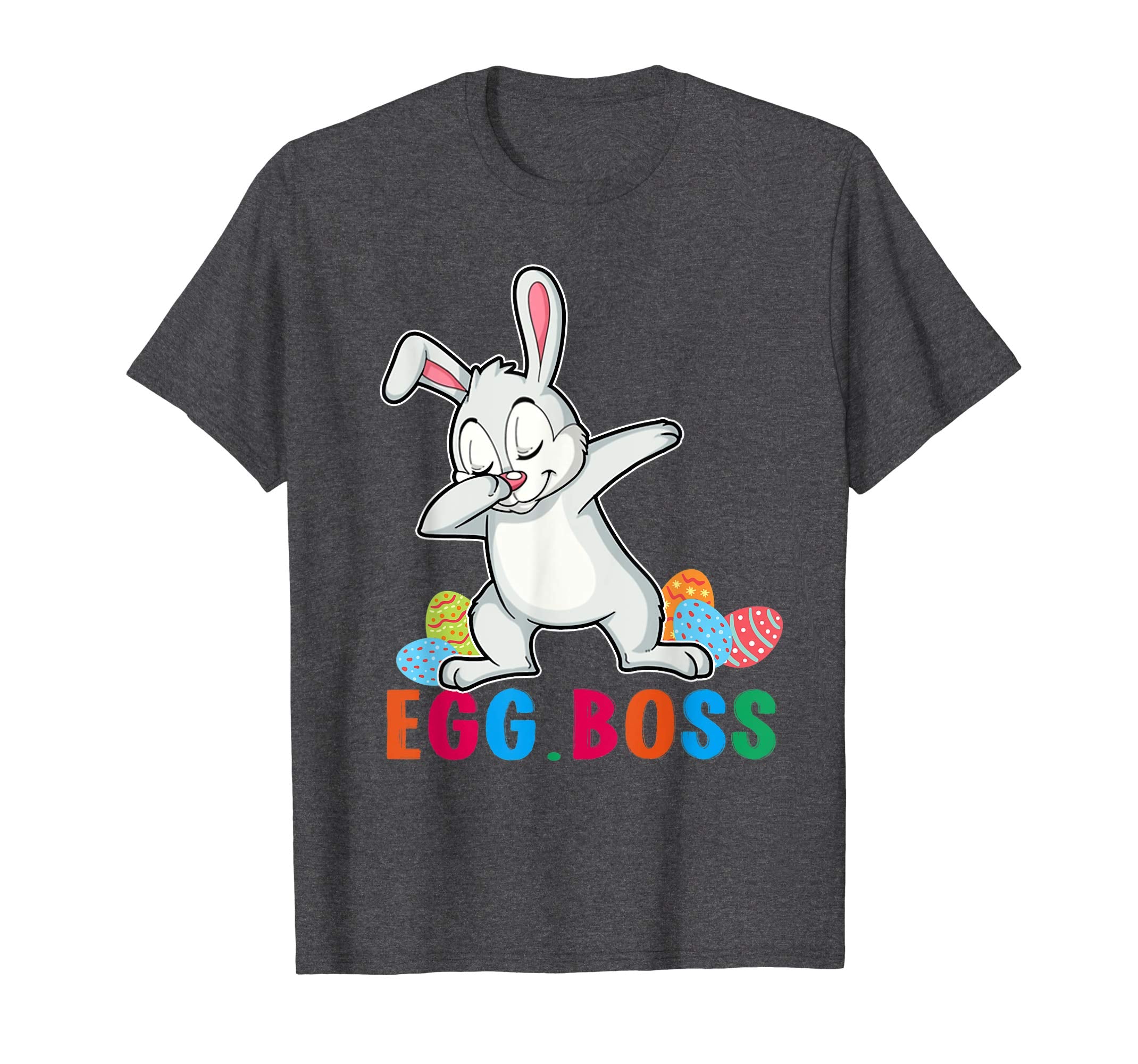 Funny Bunny Dab Dabbing Dance Egg Boss Easter T-Shirt