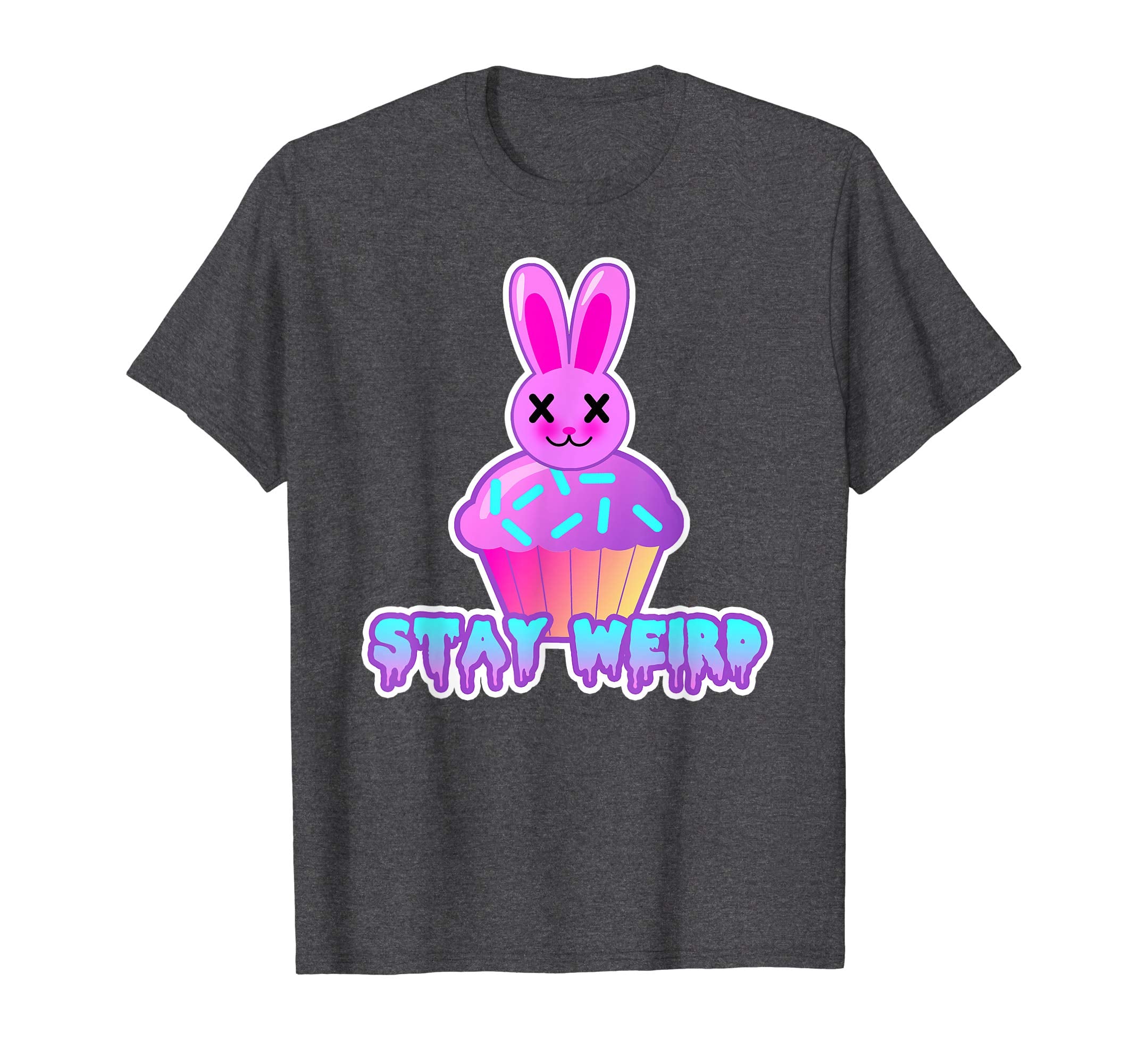 Pastel Goth Easter TShirt Doom Bunny Cupcake Creepy