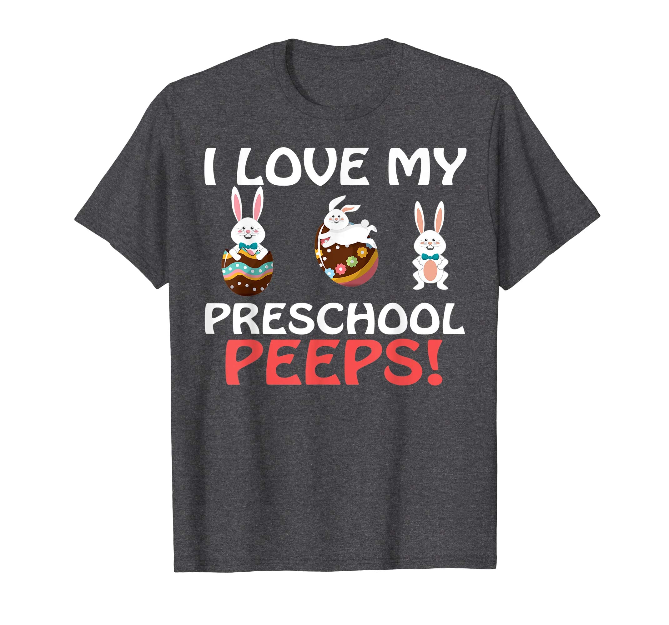 I love Preschool Peeps Funny Rabbit Easter Tshirt for kids