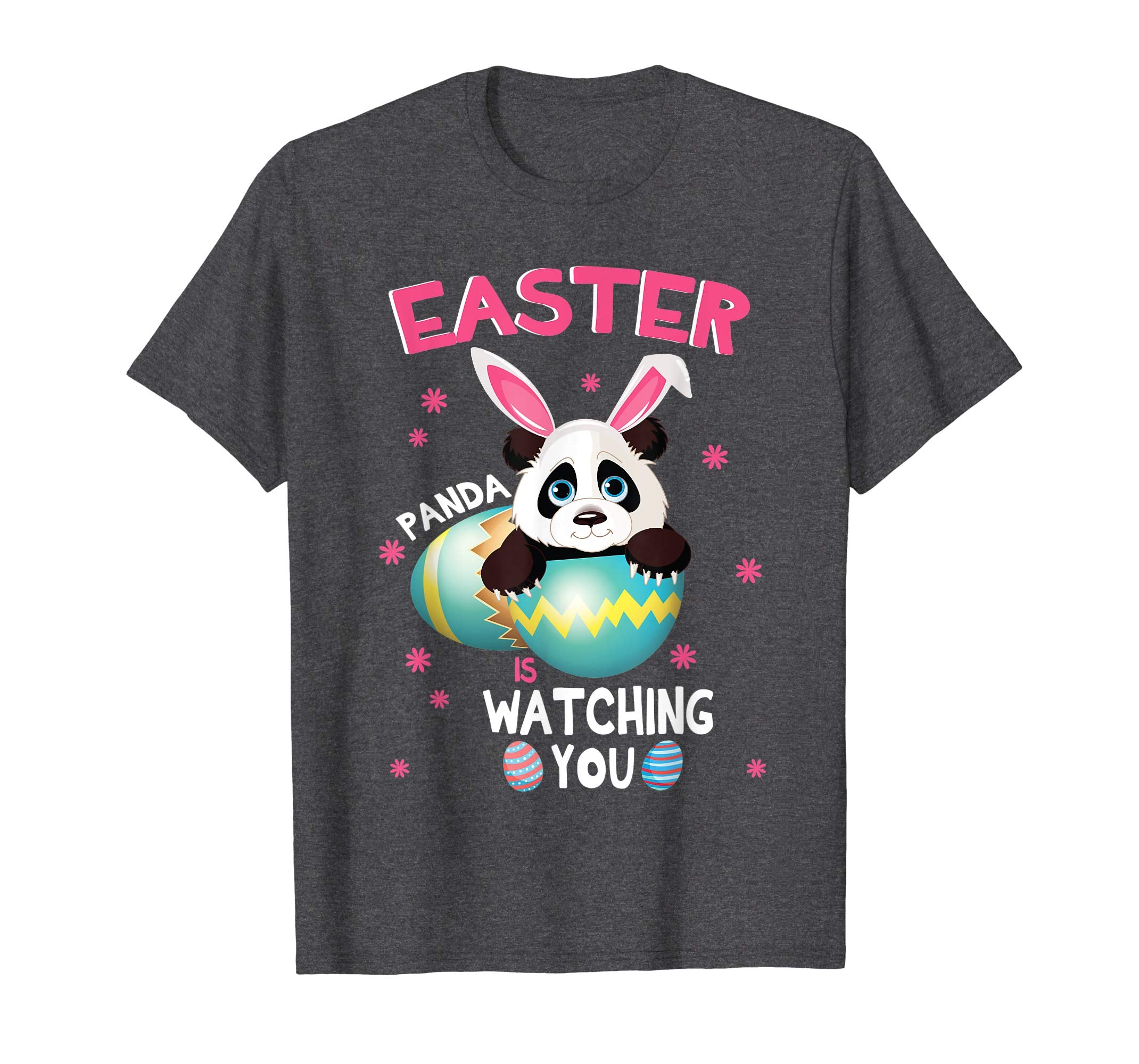 Easter Panda Is Watching You Stars Easter Eggs Happy Shirt