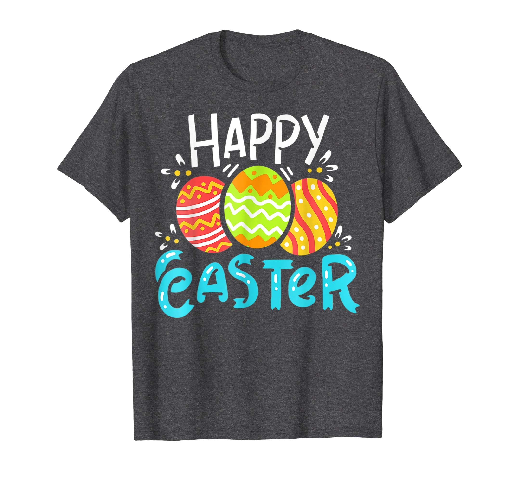 Easter T Shirt Happy Easter Eggs Tshirt Colorful Egg Gift