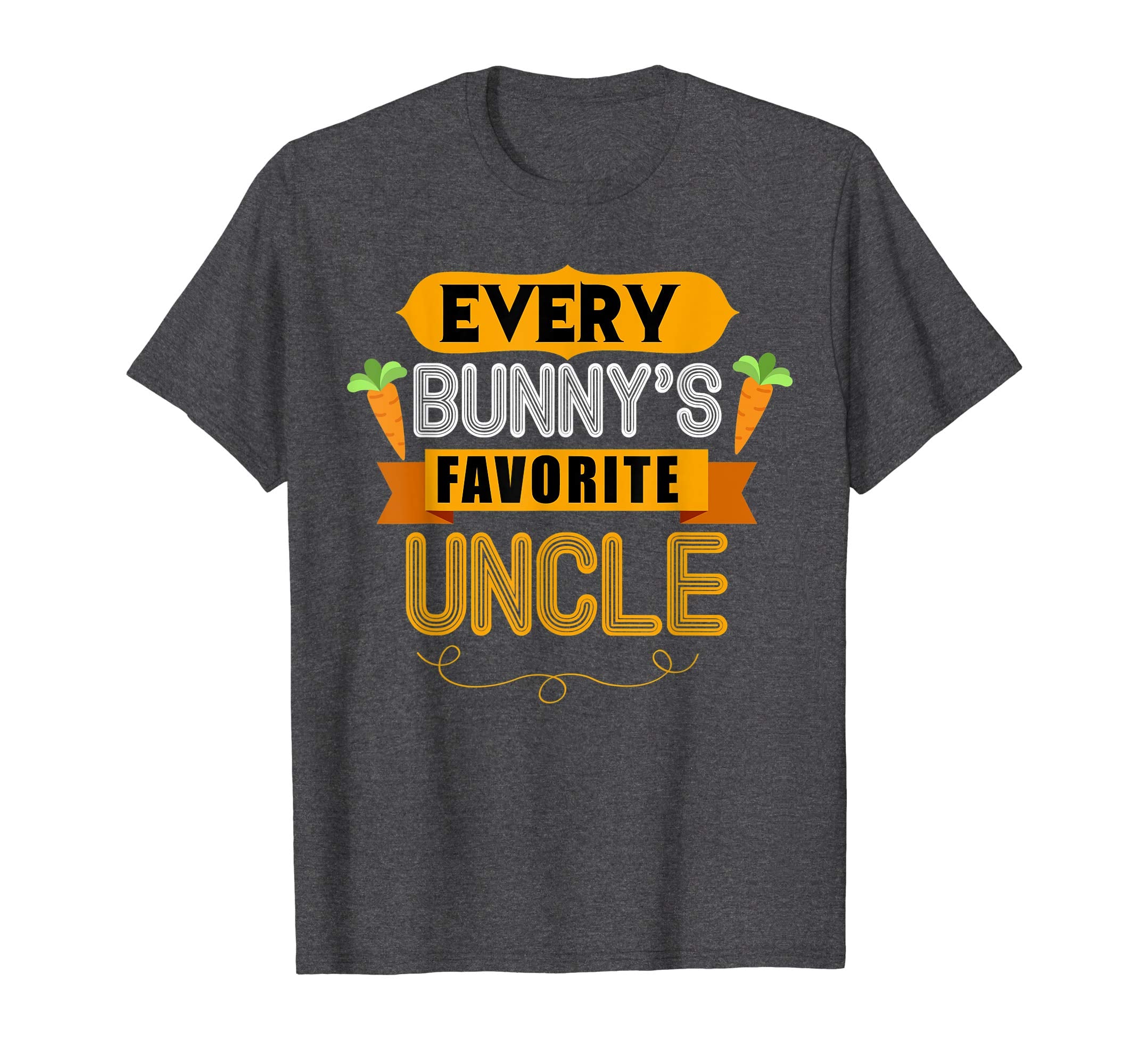 MENS EVERY BUNNYS FAVORITE UNCLE SHIRT CUTE EASTER GIFT